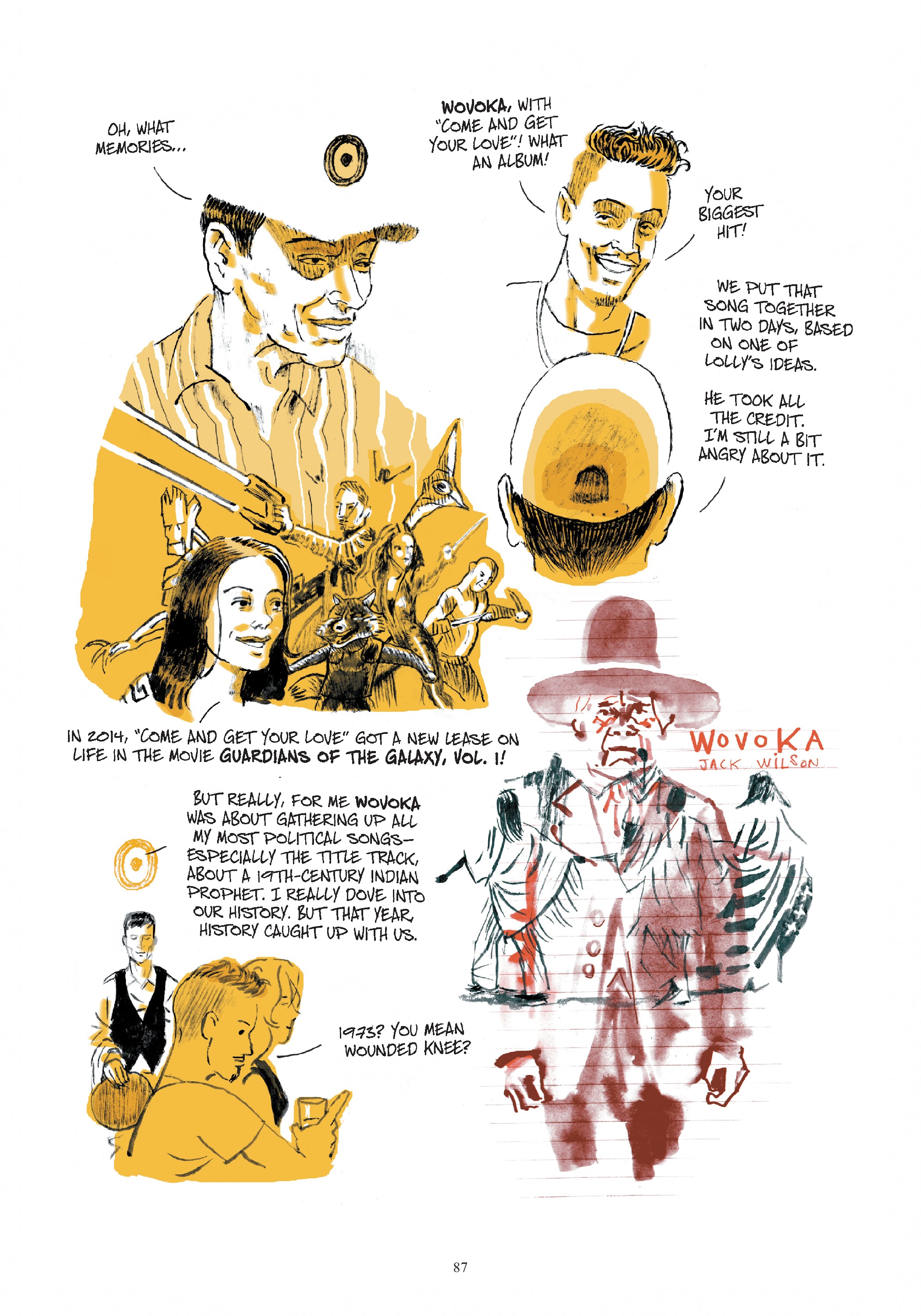 Read online Redbone: The True Story of A Native American Rock Band comic -  Issue # TPB - 74