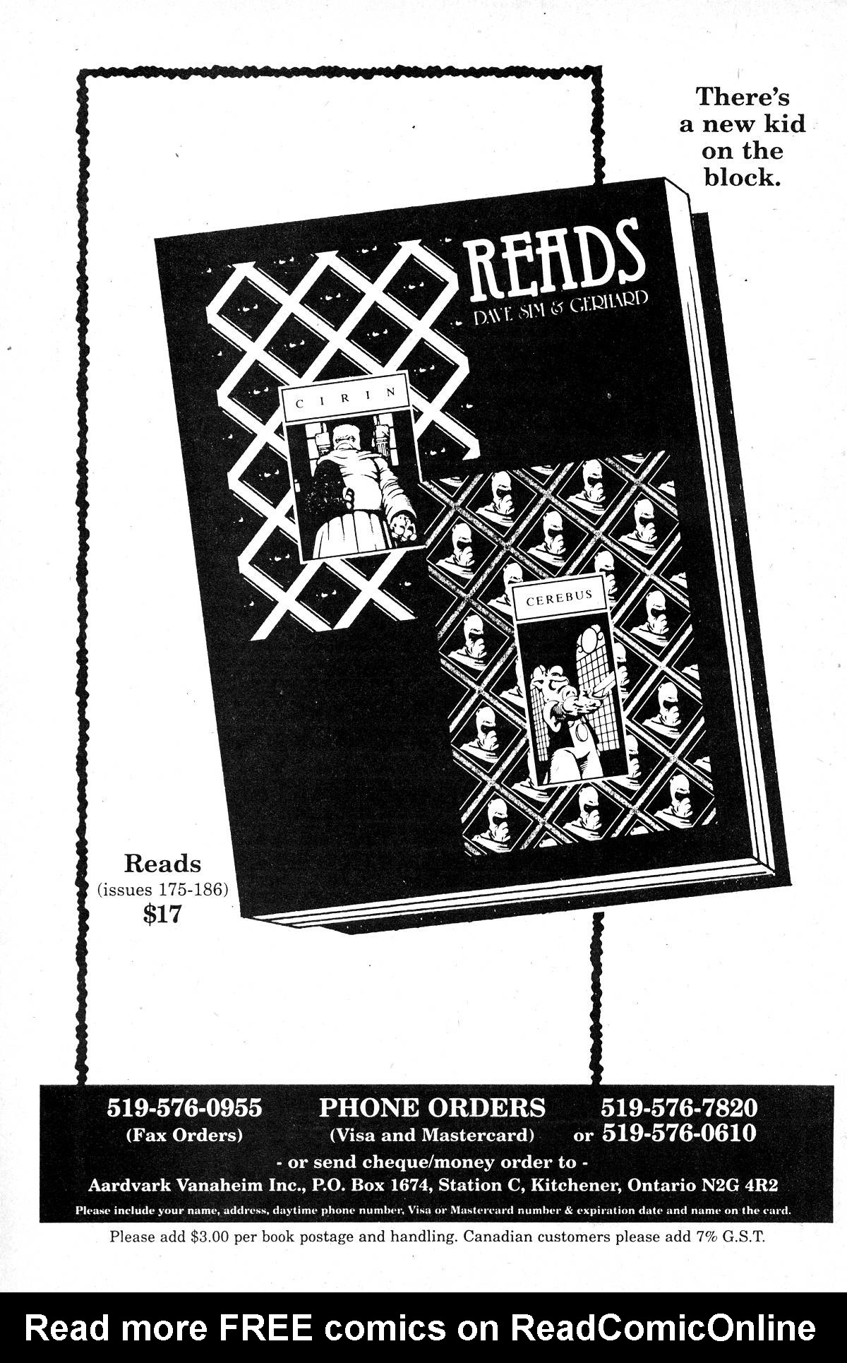 Read online Cerebus comic -  Issue #203 - 26