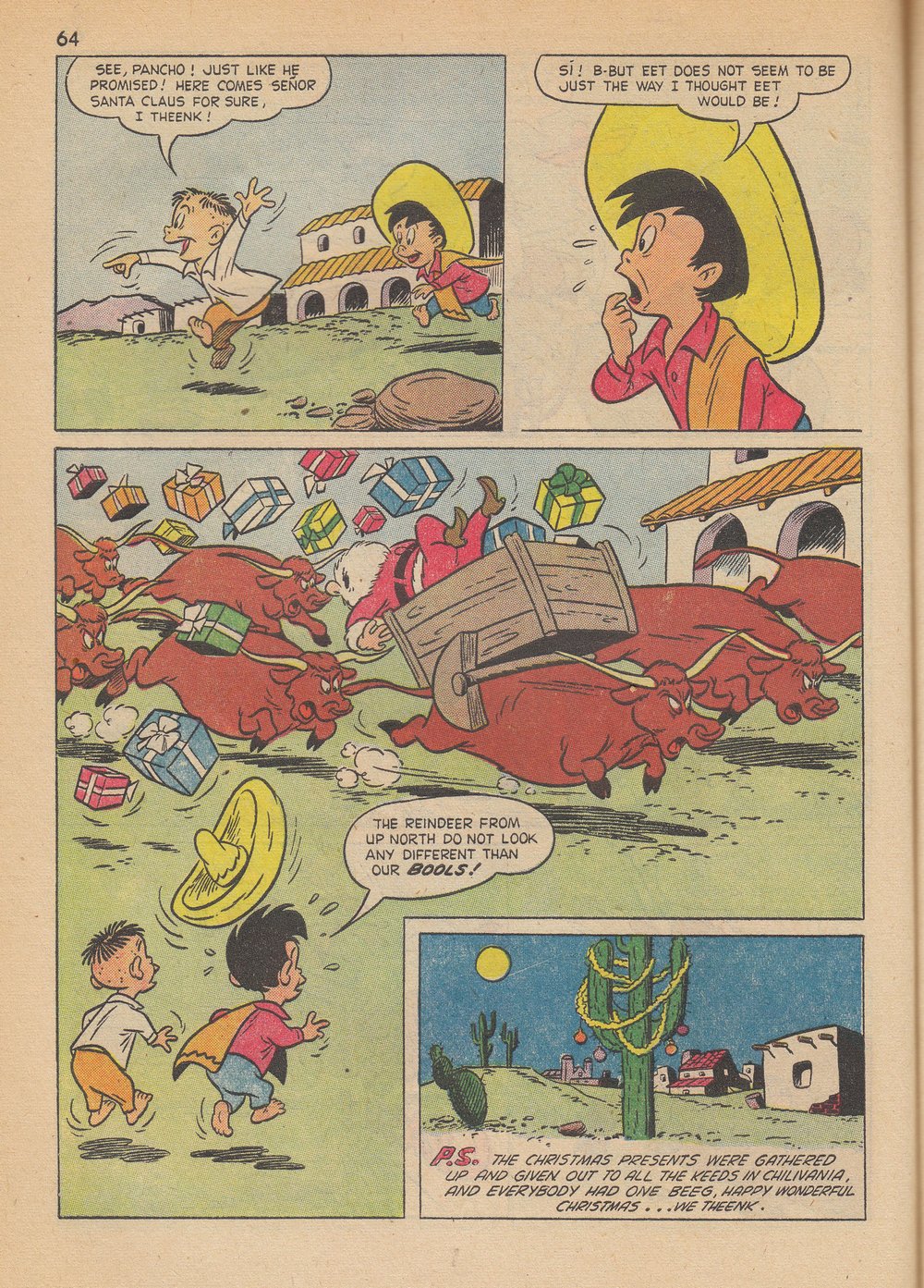 Read online Bugs Bunny's Christmas Funnies comic -  Issue # TPB 6 - 66