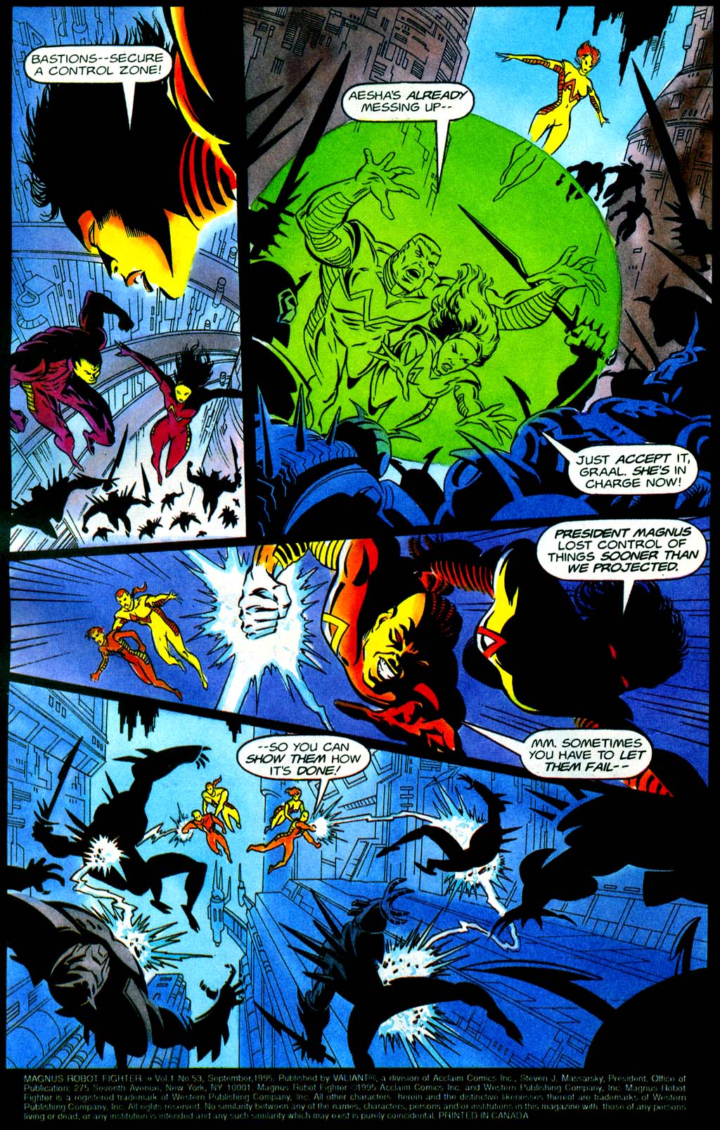 Read online Magnus Robot Fighter (1991) comic -  Issue #53 - 3