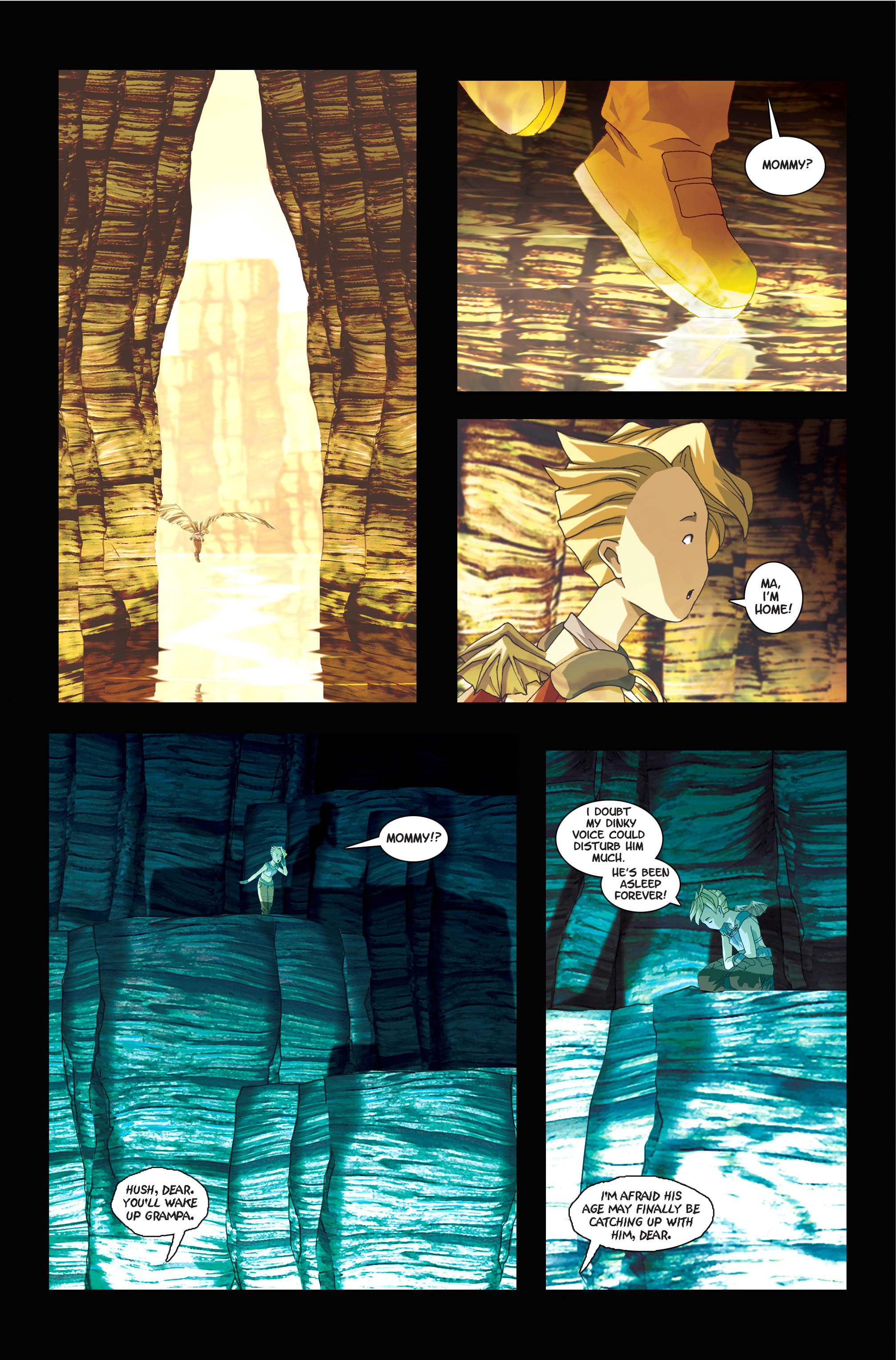 Read online Feather comic -  Issue #1 - 12