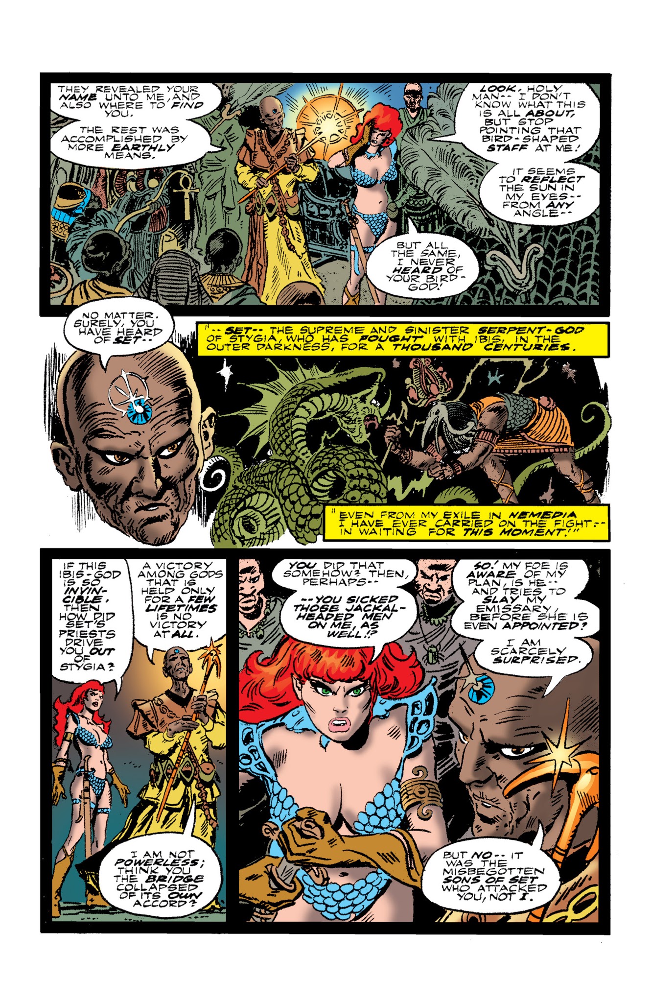 Read online The Adventures of Red Sonja comic -  Issue # TPB 1 - 101