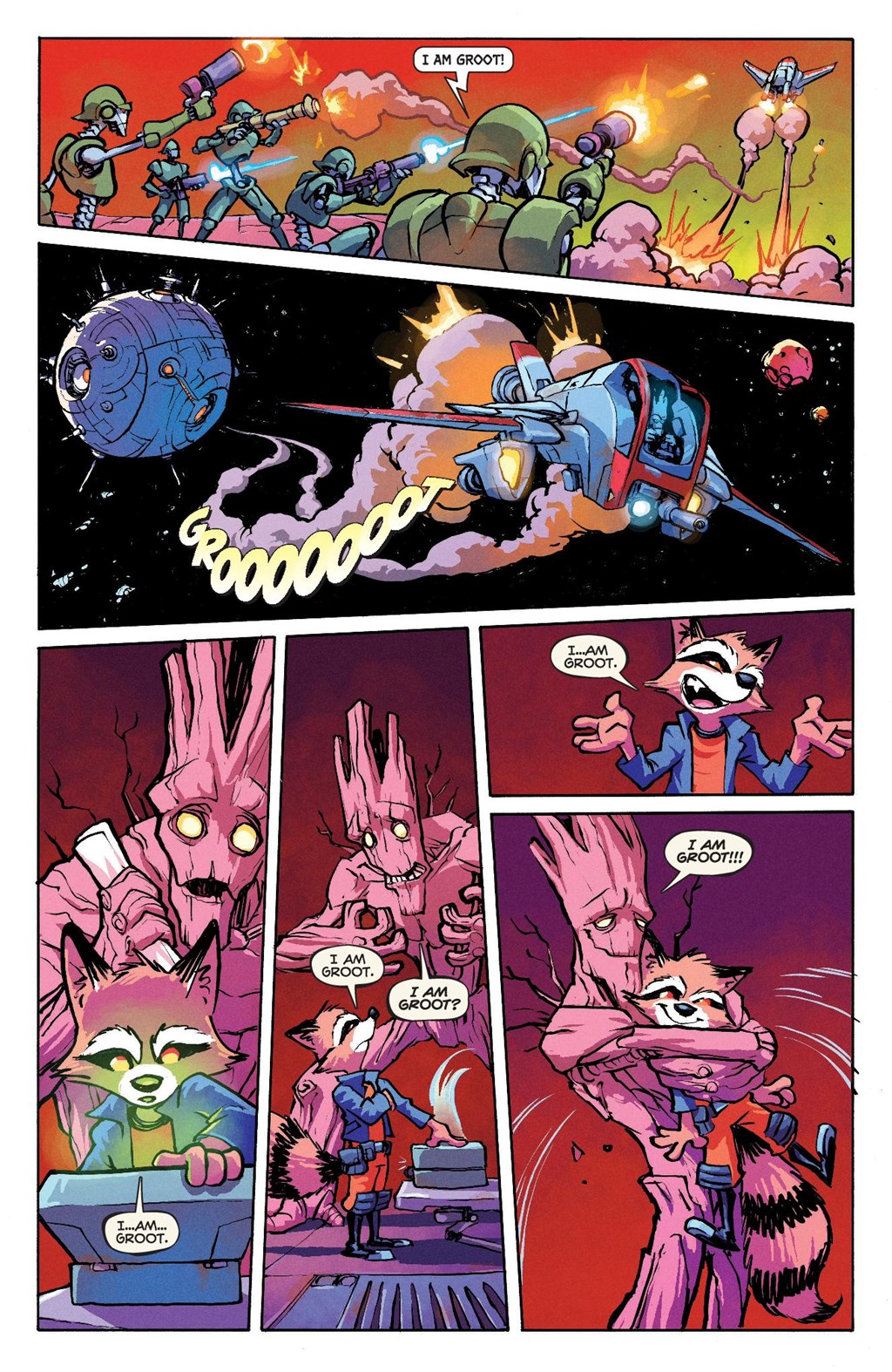 Read online Marvel-Verse: Rocket & Groot comic -  Issue # TPB - 45