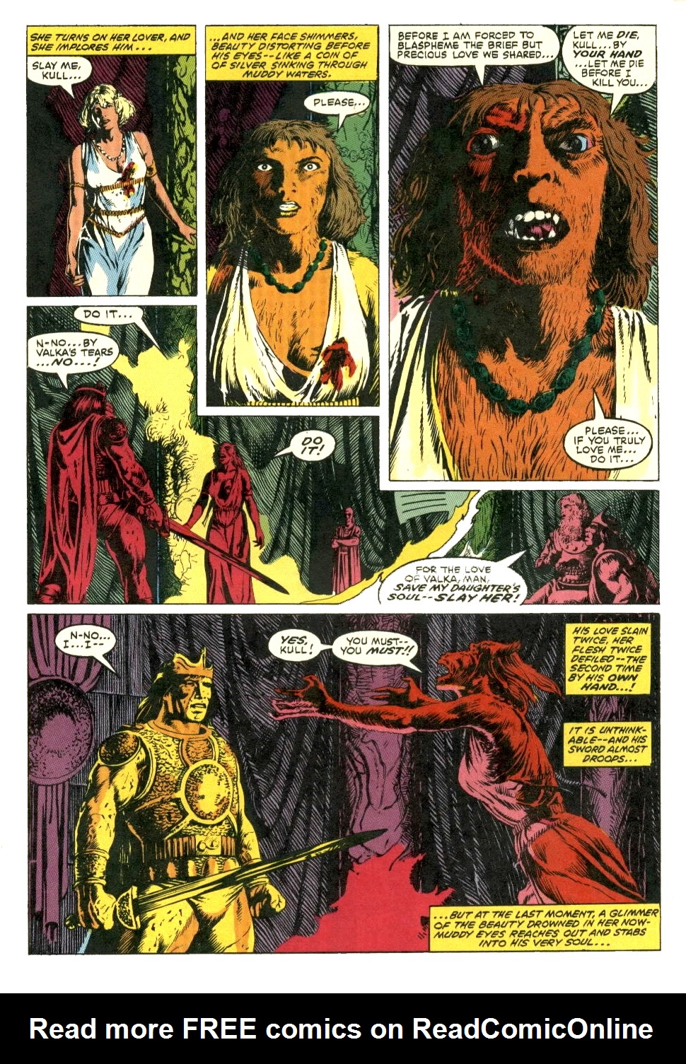 Read online Kull The Conqueror (1982) comic -  Issue #2 - 44