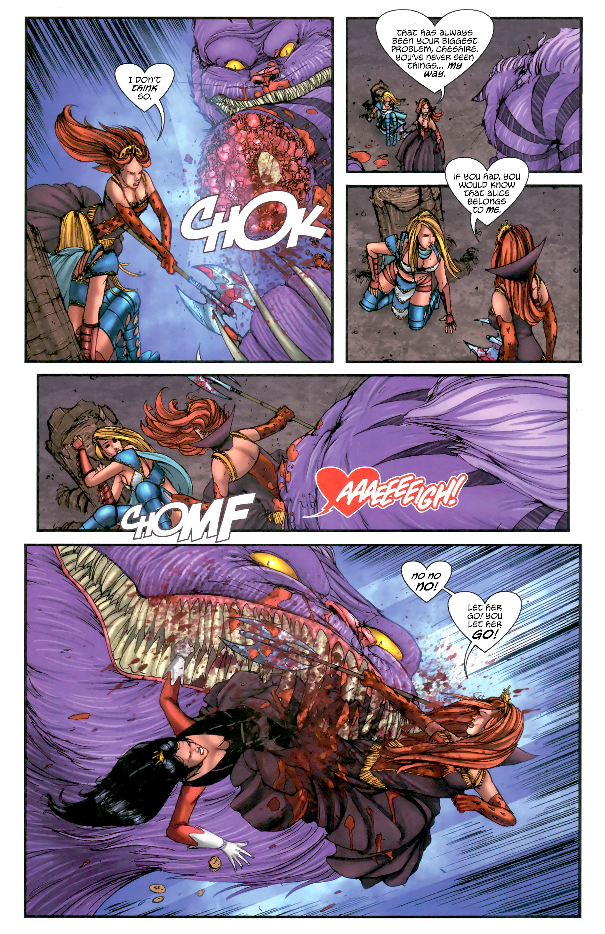 Read online Grimm Fairy Tales presents Alice in Wonderland comic -  Issue #6 - 14
