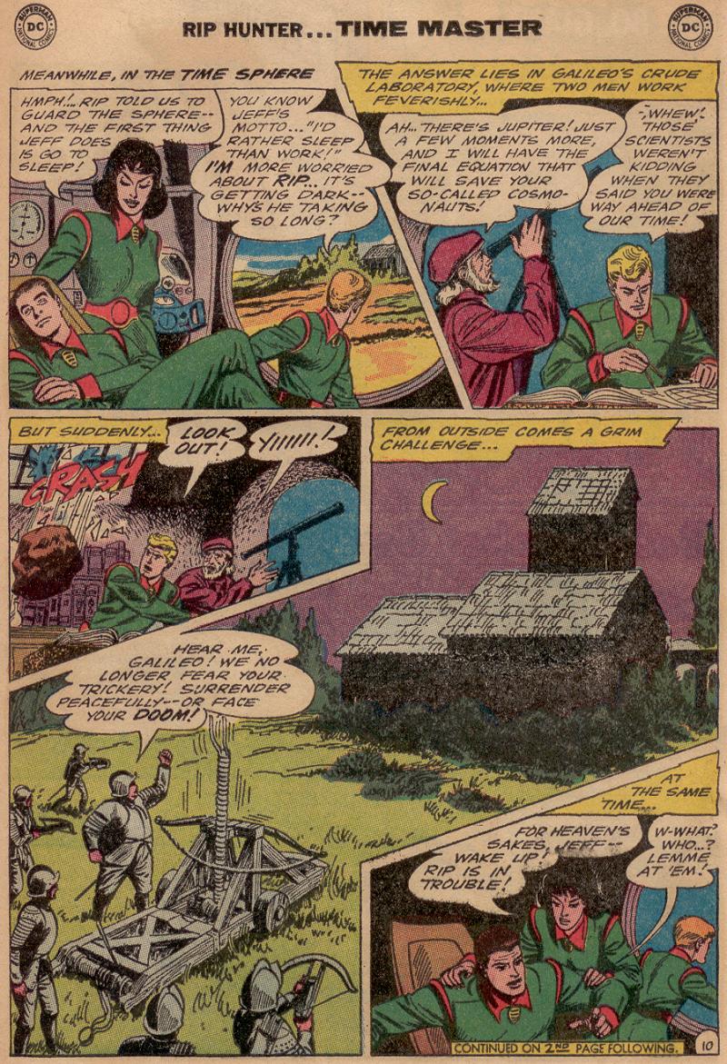 Read online Rip Hunter...Time Master comic -  Issue #26 - 13