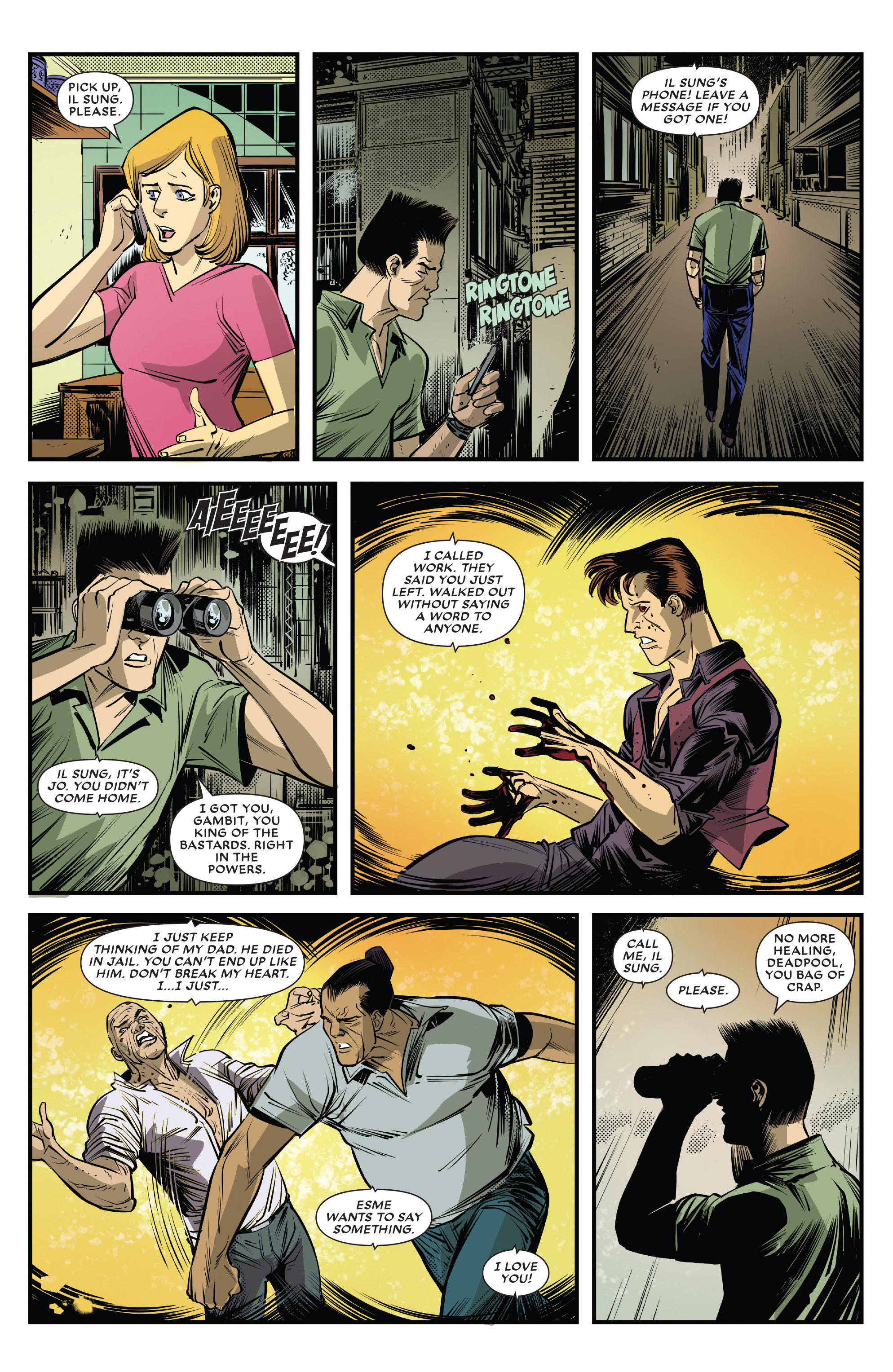 Read online Deadpool V Gambit comic -  Issue #4 - 17