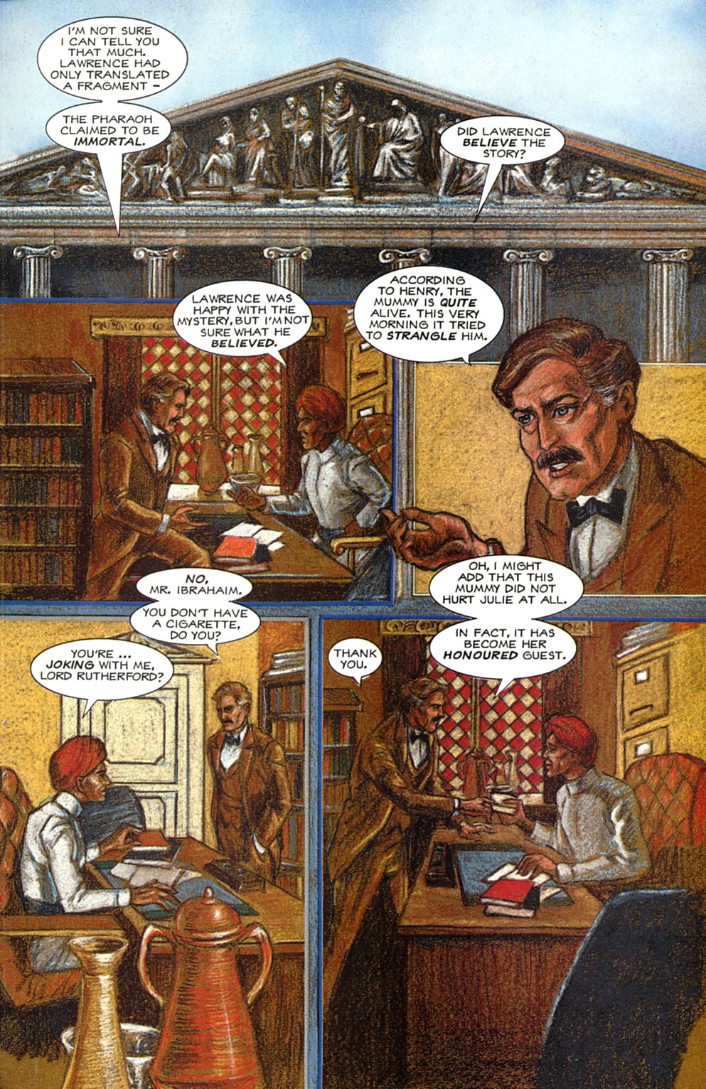Read online Anne Rice's The Mummy or Ramses the Damned comic -  Issue #2 - 27