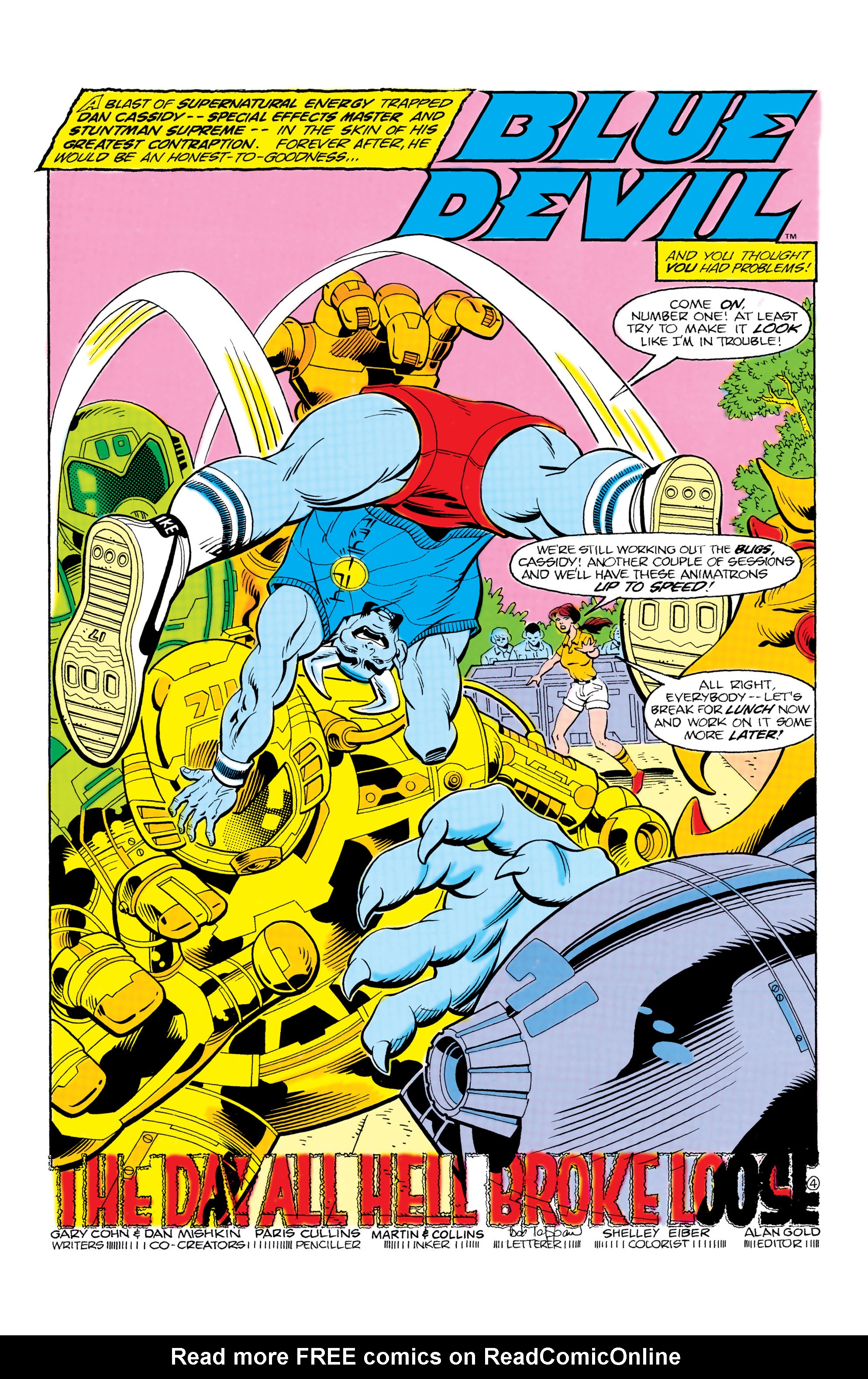 Read online Blue Devil Annual comic -  Issue # Full - 5
