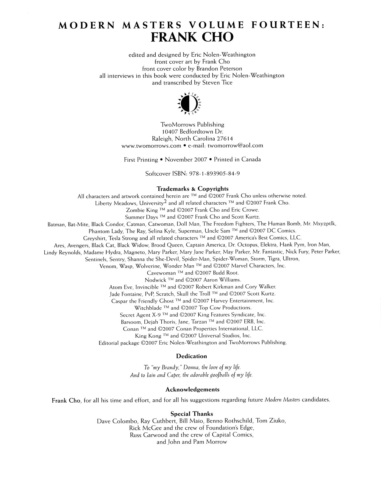 Read online Modern Masters comic -  Issue #14 - 3