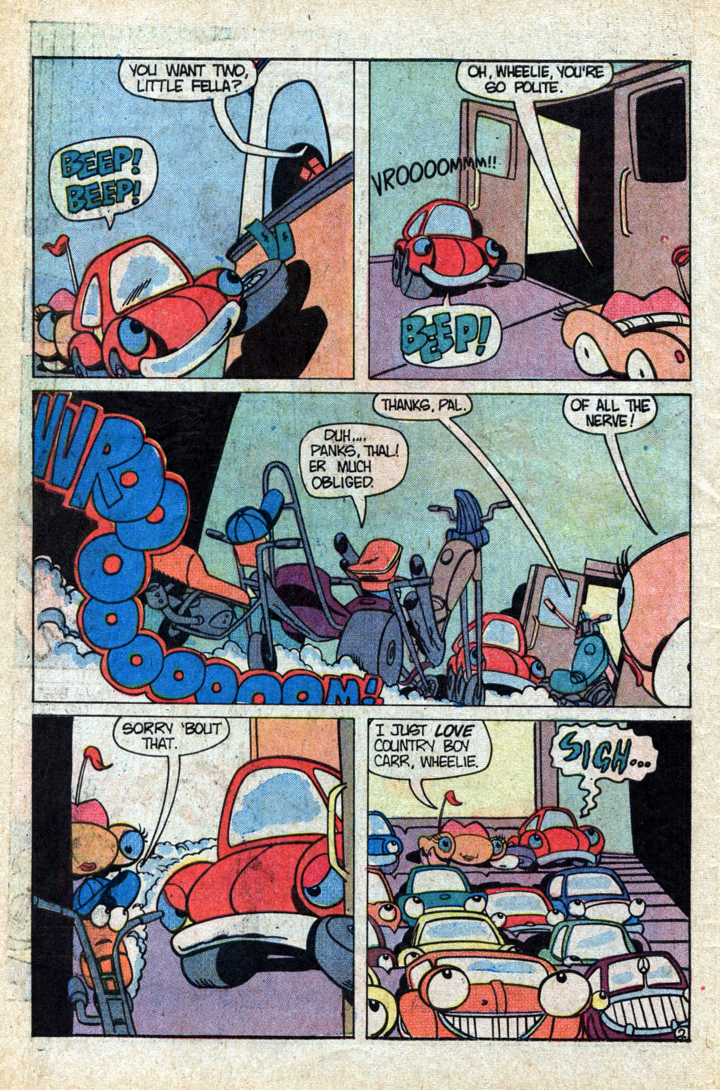Read online Wheelie and the Chopper Bunch comic -  Issue #1 - 10