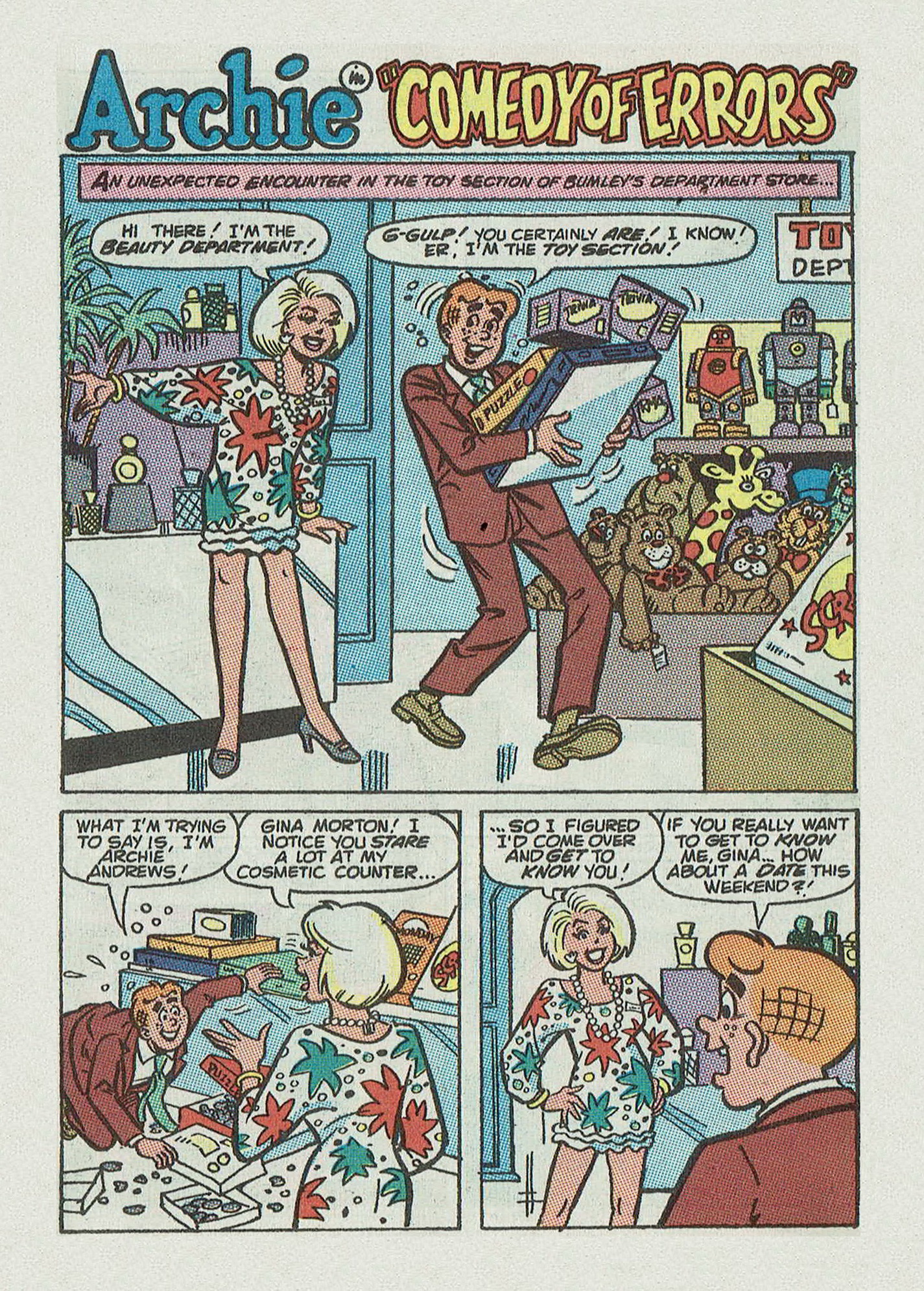 Read online Archie Annual Digest Magazine comic -  Issue #60 - 125