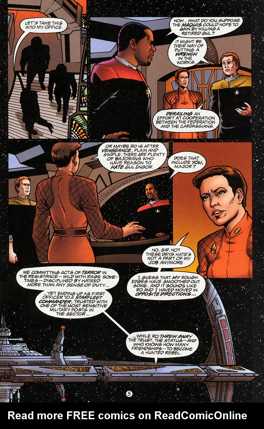 Read online Star Trek: Deep Space Nine (1993) comic -  Issue #28 - 7