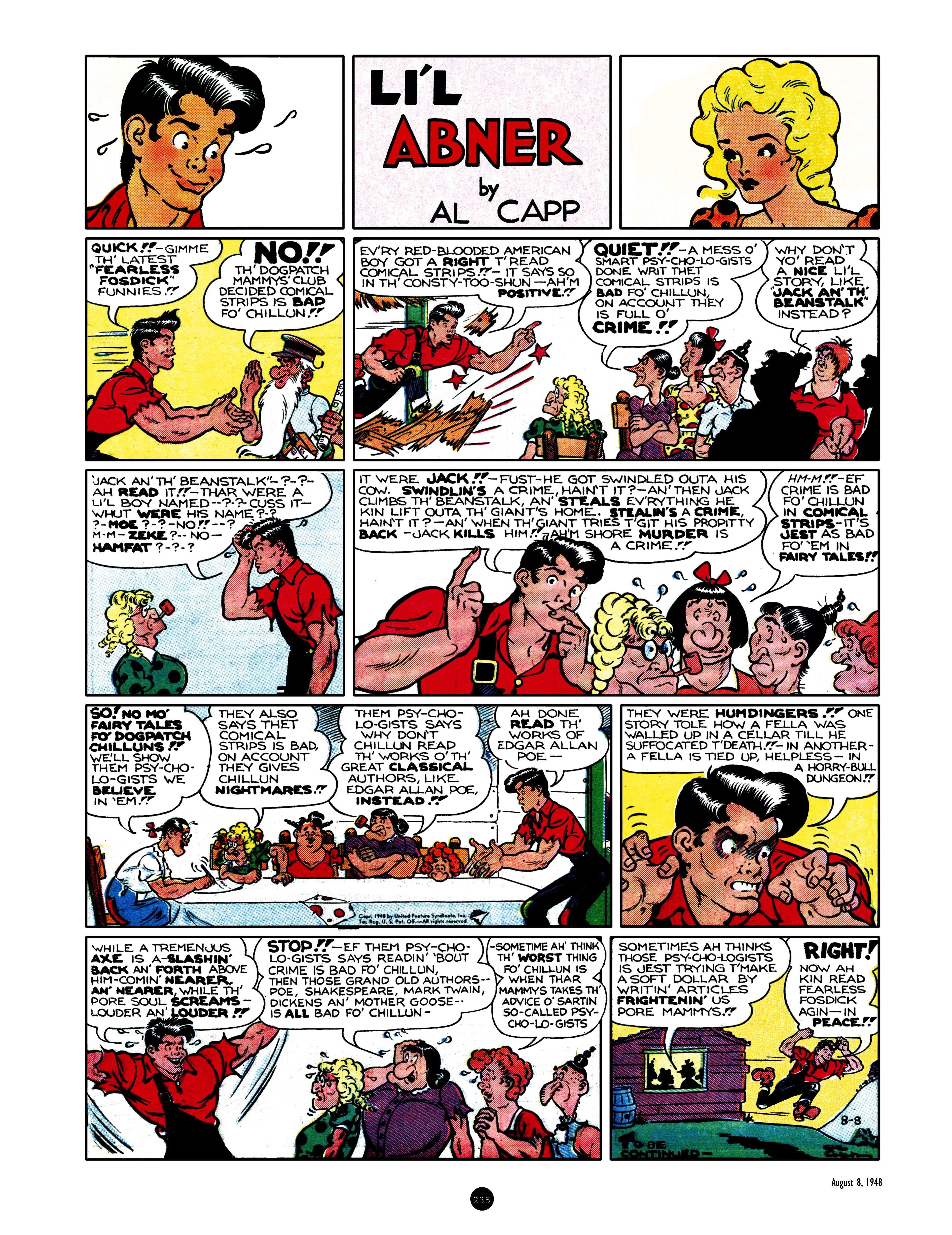 Read online Al Capp's Li'l Abner Complete Daily & Color Sunday Comics comic -  Issue # TPB 7 (Part 3) - 36