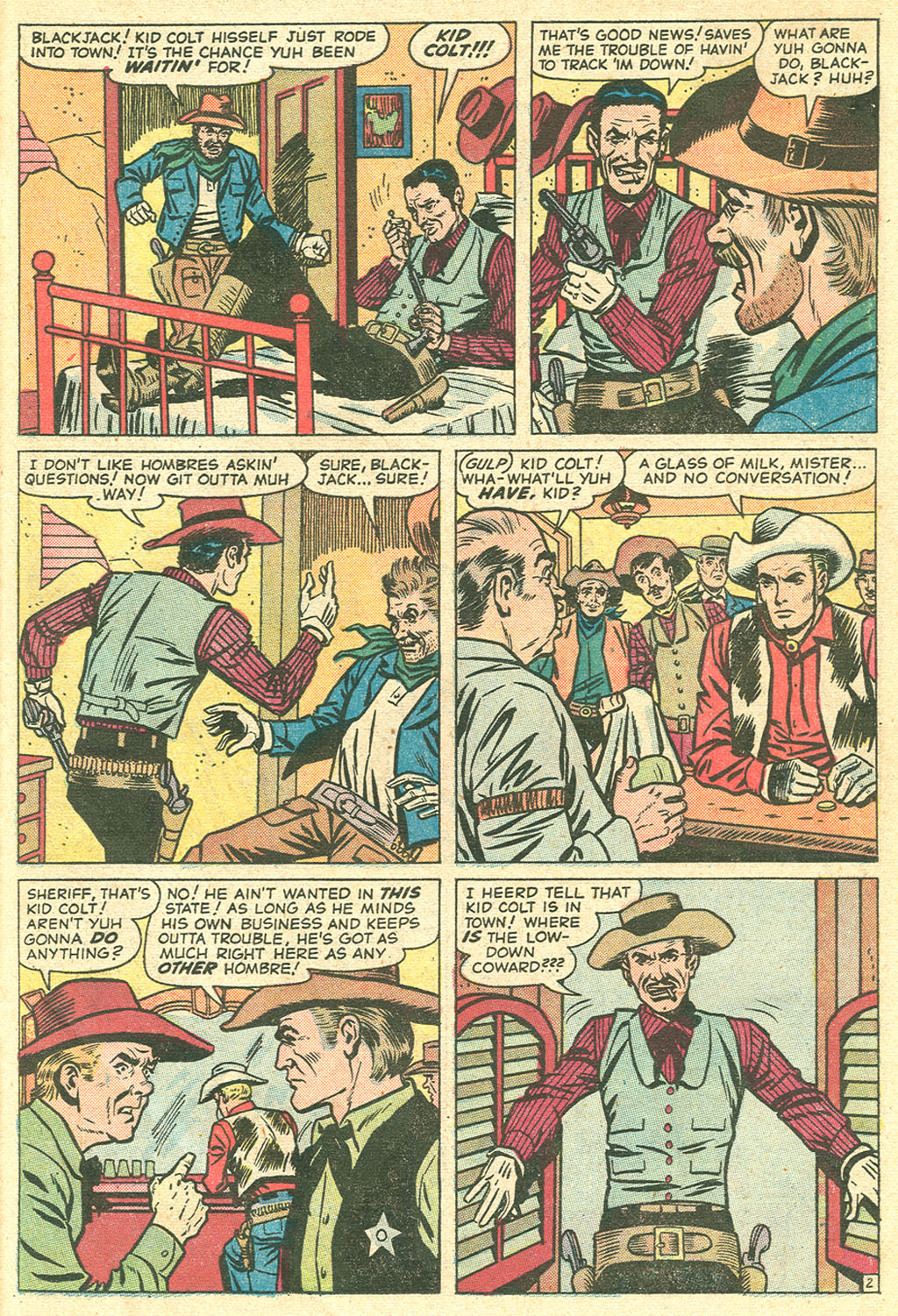 Read online Kid Colt Outlaw comic -  Issue #170 - 23