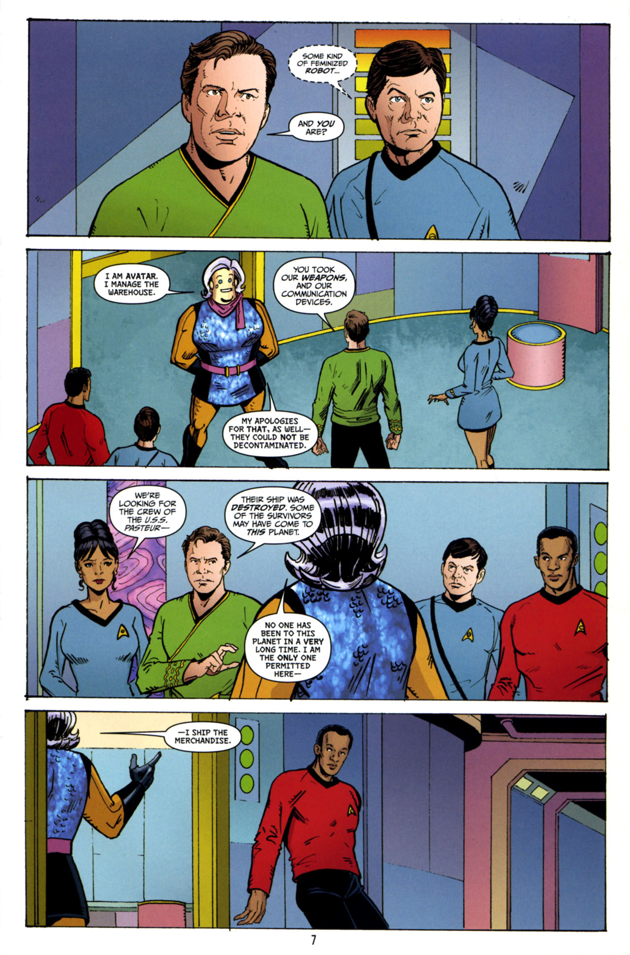 Read online Star Trek: Year Four comic -  Issue #6 - 9