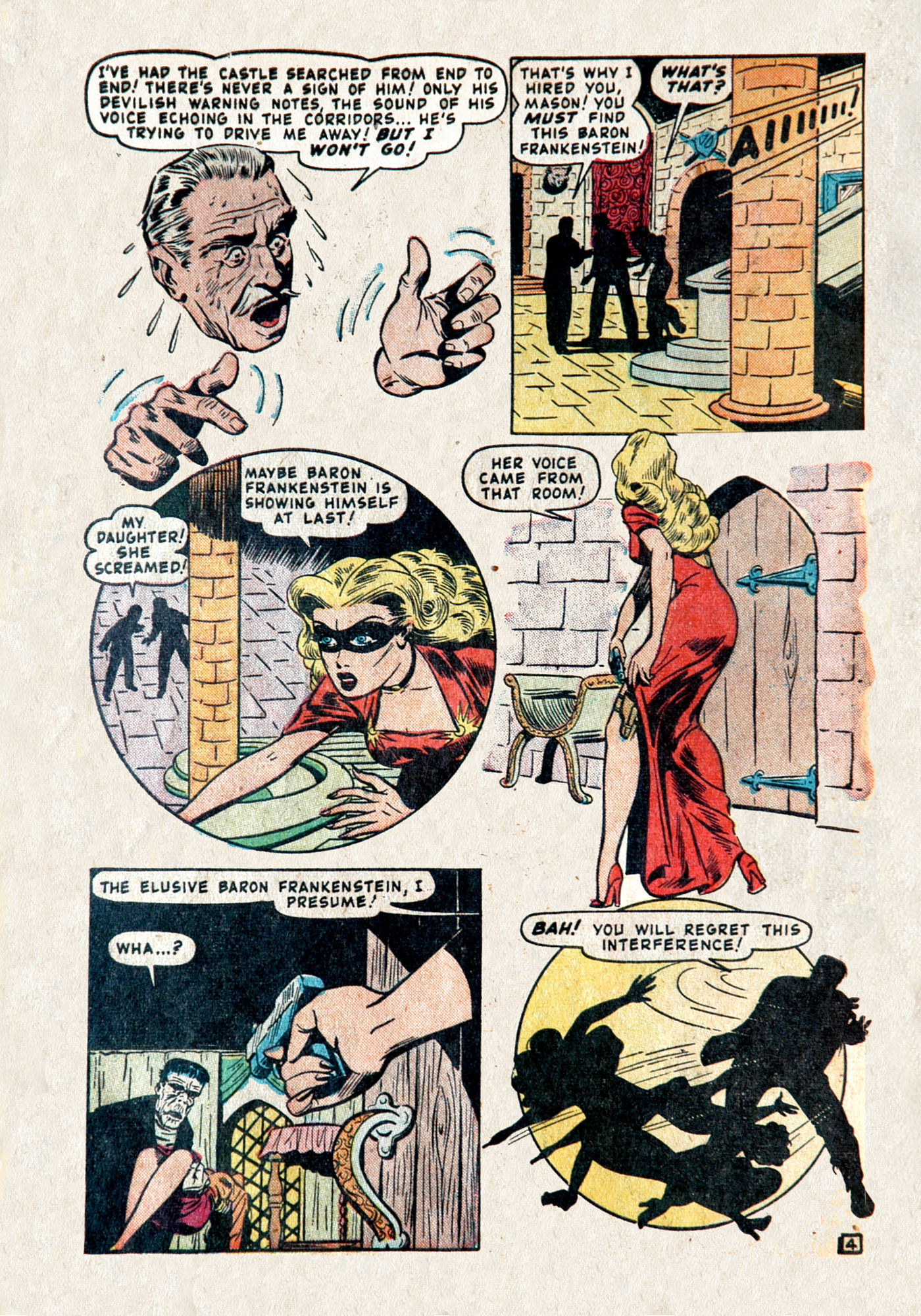Read online Blonde Phantom Comics comic -  Issue #14 - 6