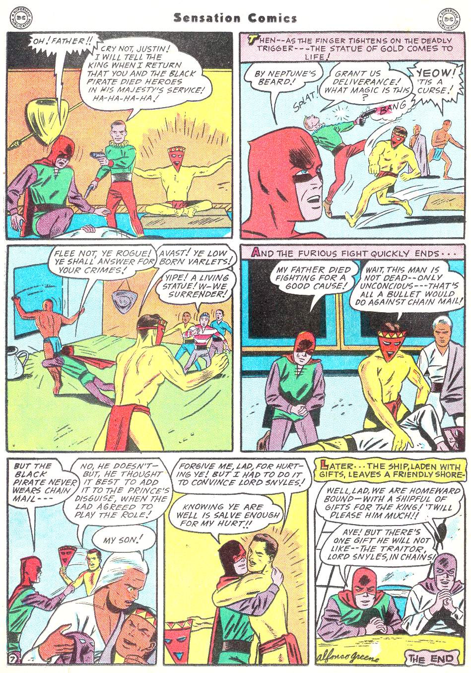 Read online Sensation (Mystery) Comics comic -  Issue #50 - 38