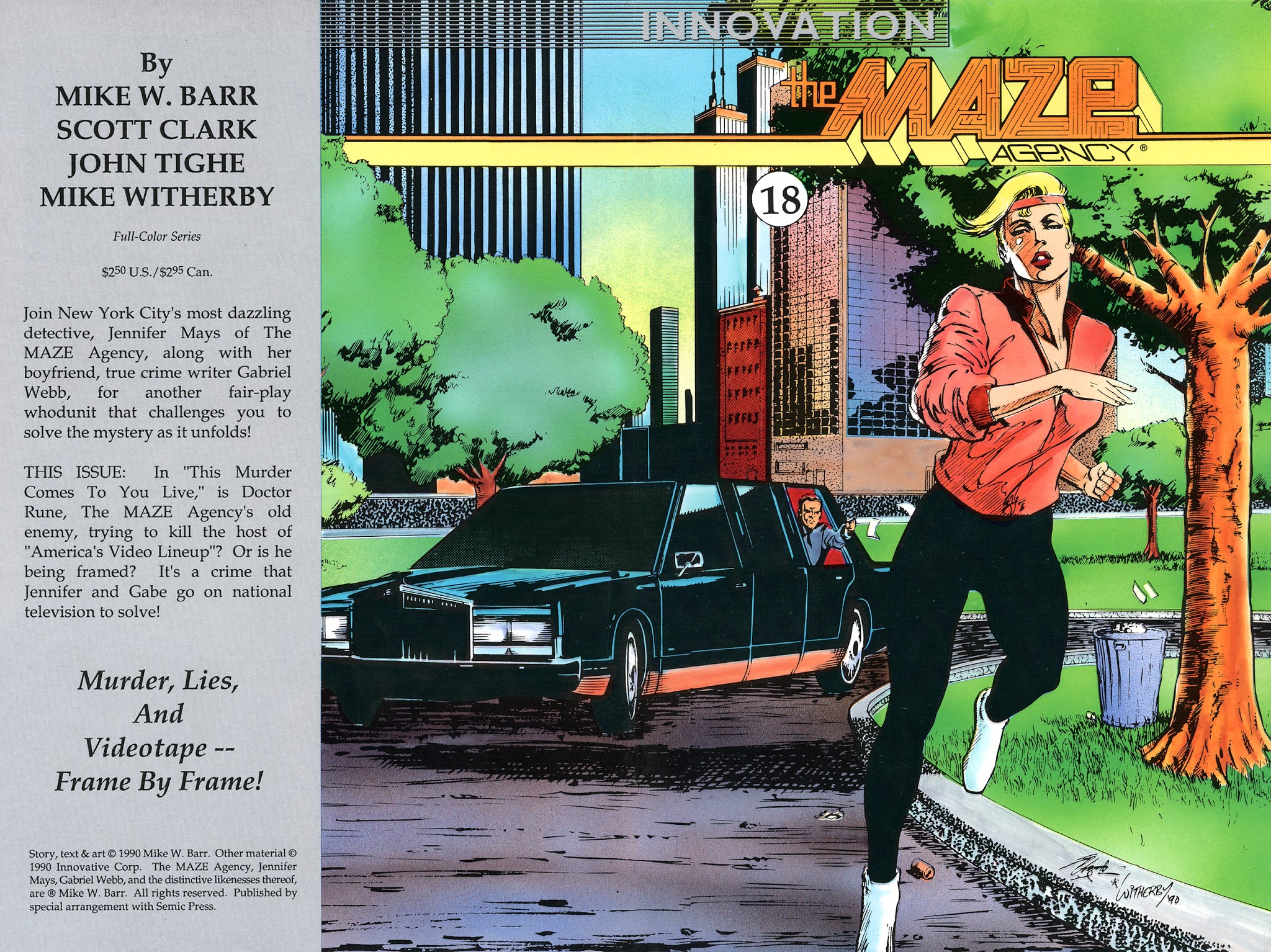 Read online Maze Agency (1989) comic -  Issue #18 - 1