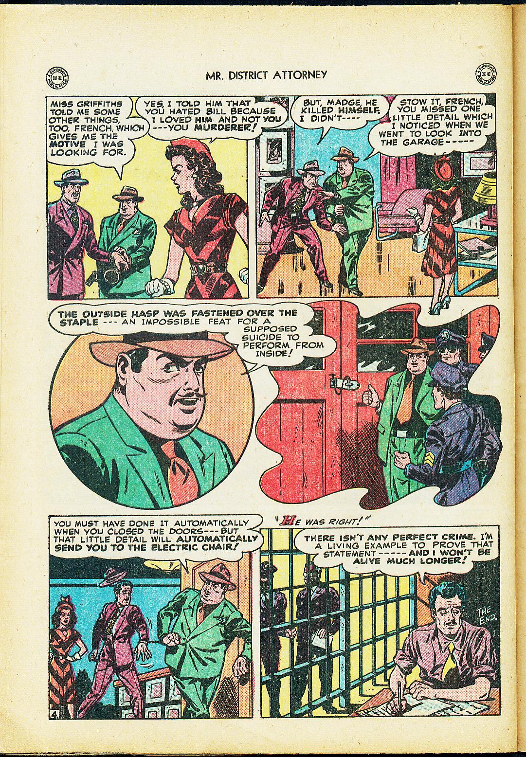 Read online Mr. District Attorney comic -  Issue #1 - 40