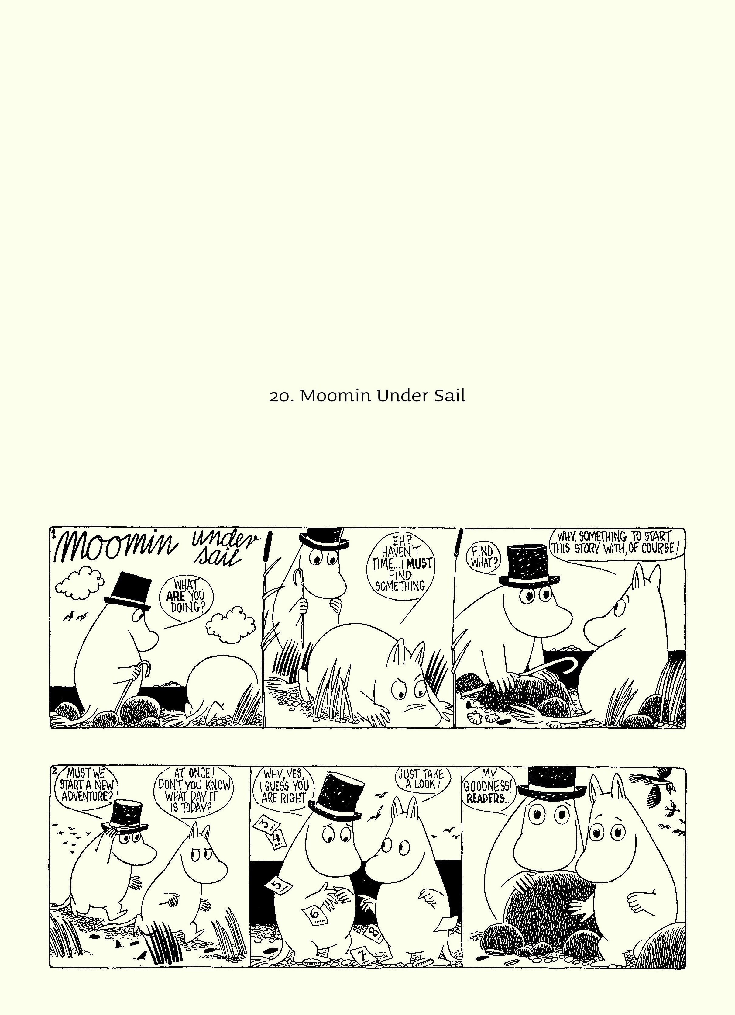 Read online Moomin: The Complete Tove Jansson Comic Strip comic -  Issue # TPB 5 - 31