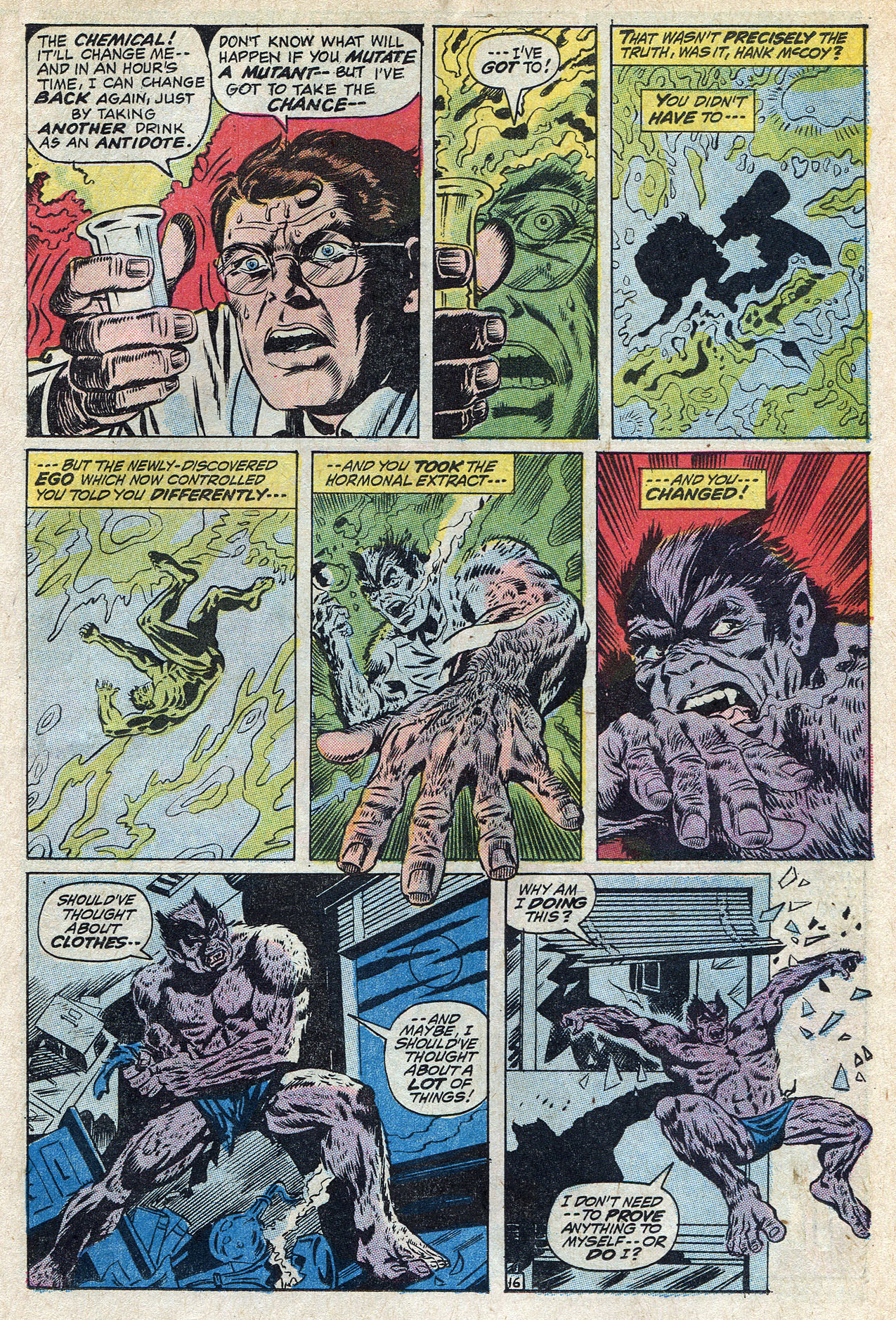 Read online Amazing Adventures (1970) comic -  Issue #11 - 22