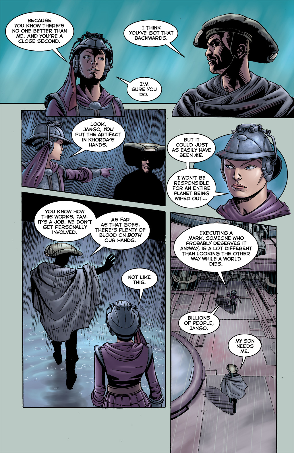 Read online Star Wars: Zam Wesell comic -  Issue # Full - 14