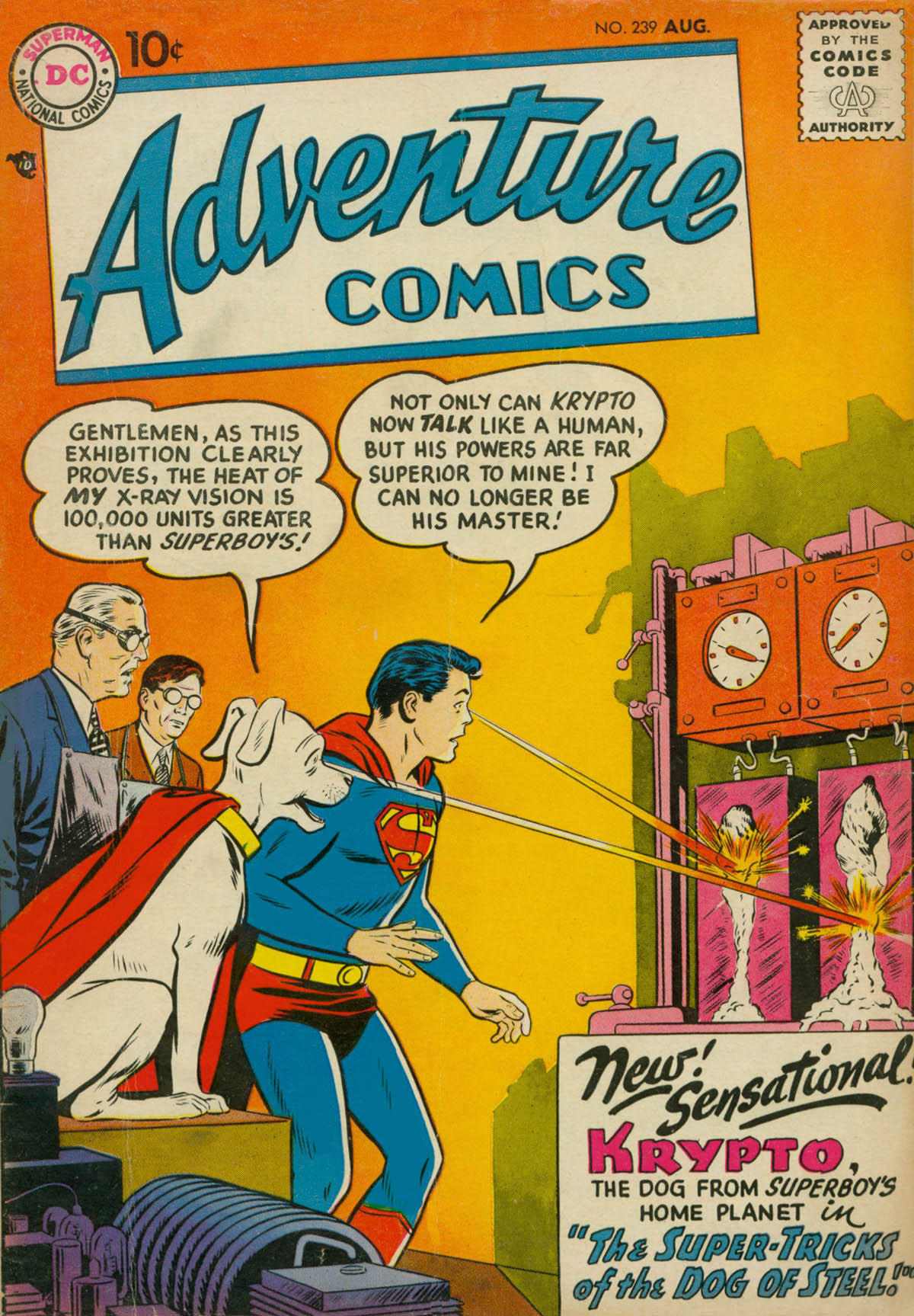 Read online Adventure Comics (1938) comic -  Issue #239 - 1