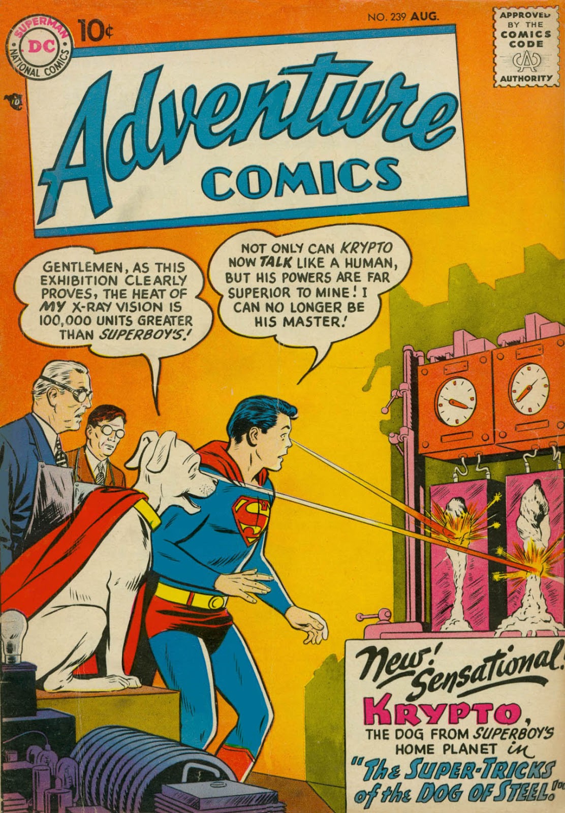 Adventure Comics (1938) issue 239 - Page 1