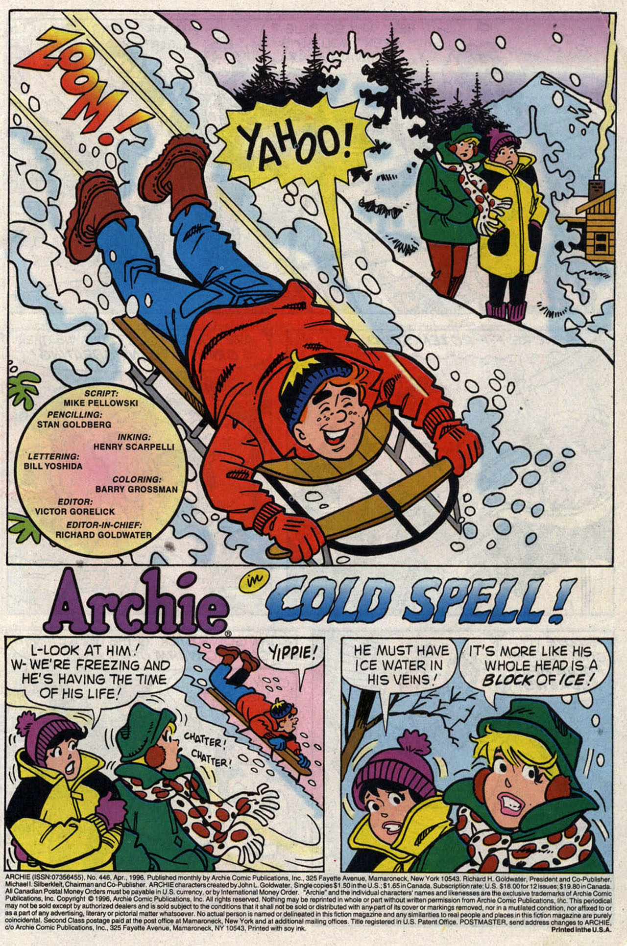 Read online Archie (1960) comic -  Issue #446 - 3