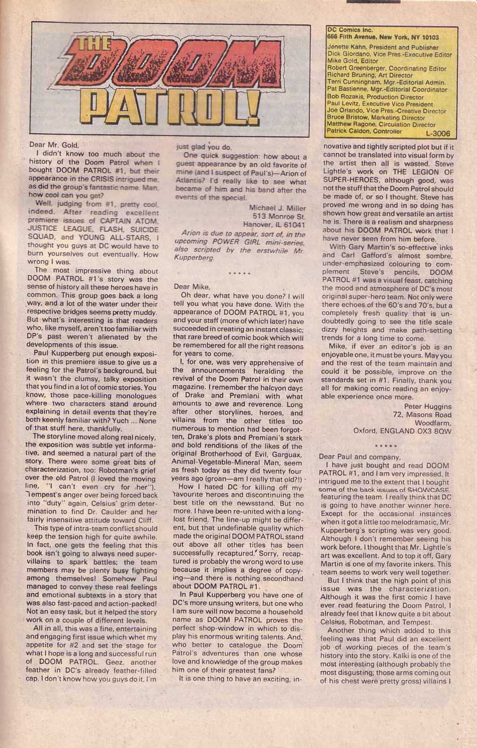 Read online Doom Patrol (1987) comic -  Issue #5 - 24