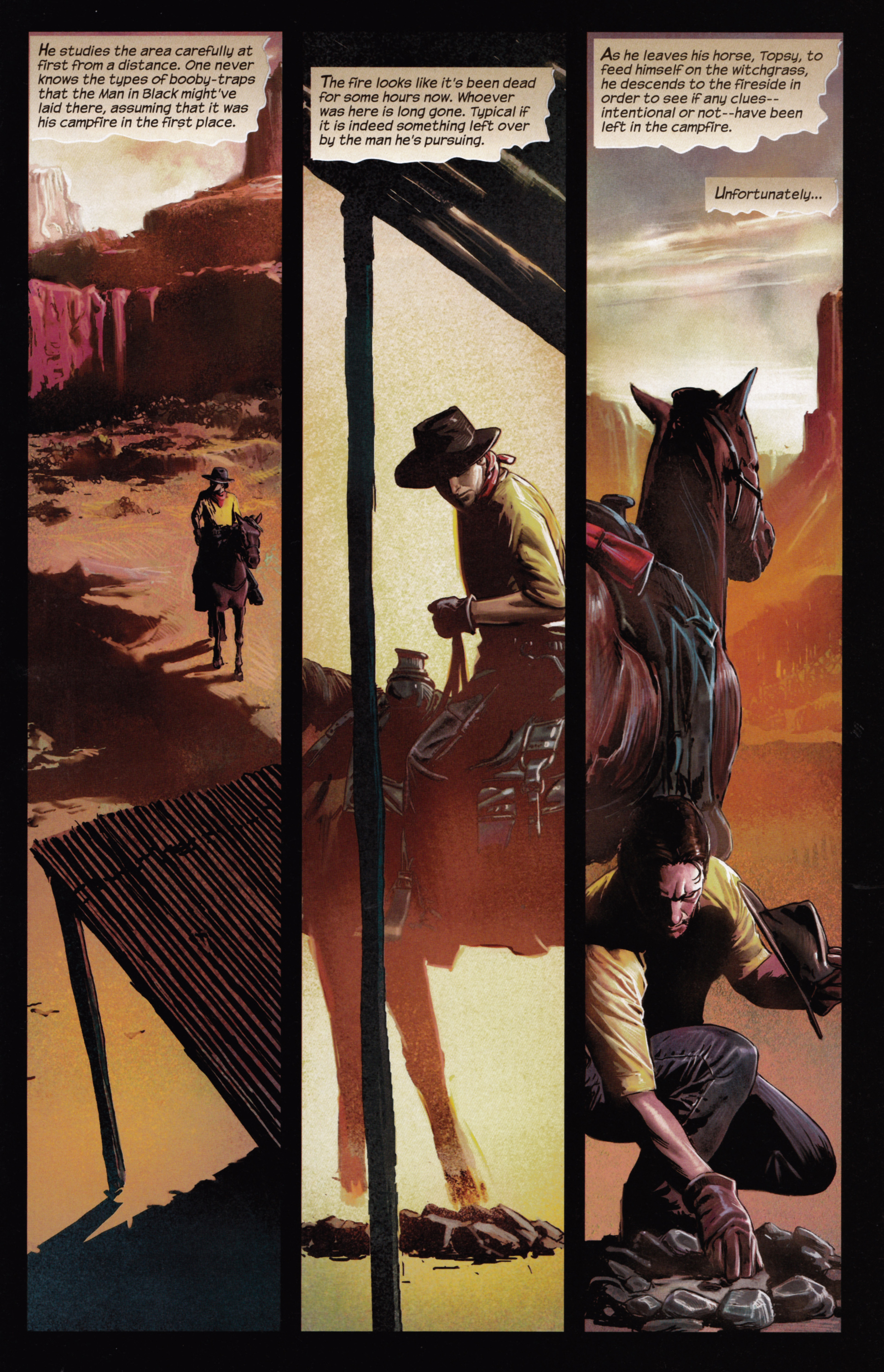 Read online The Dark Tower: The Gunslinger - Evil Ground comic -  Issue #1 - 4
