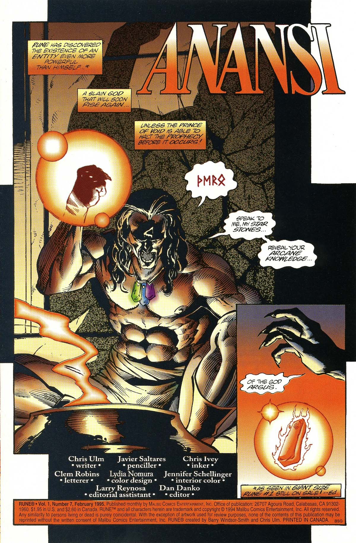 Read online Rune (1994) comic -  Issue #7 - 3