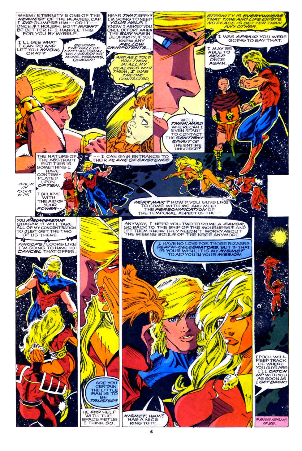 Read online Quasar comic -  Issue #37 - 6