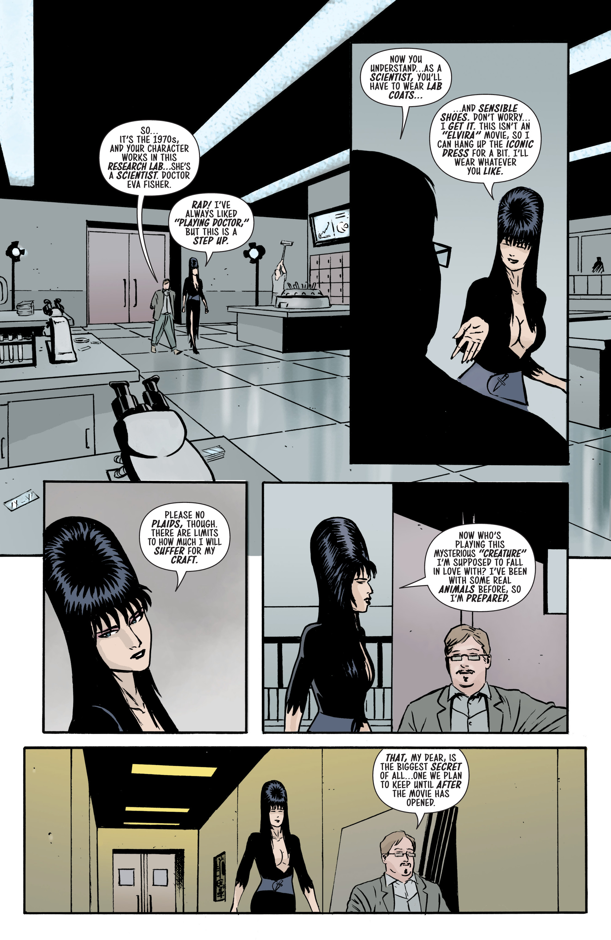 Read online Elvira: The Shape of Elvira comic -  Issue #1 - 24