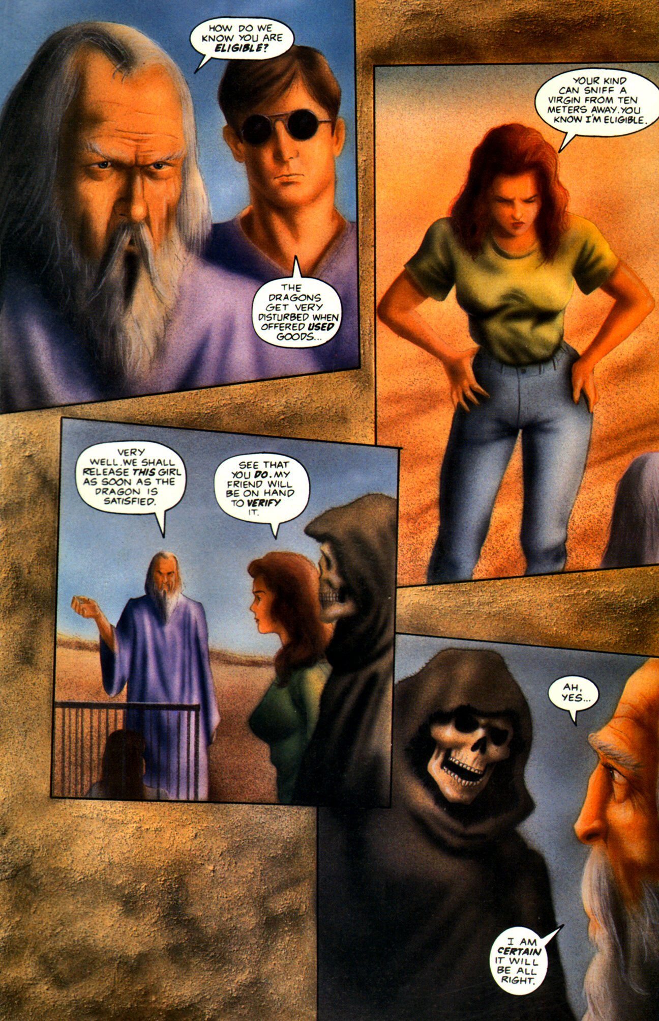 Read online Piers Anthony's Incarnations of Immortality: On A Pale Horse comic -  Issue #5 - 21