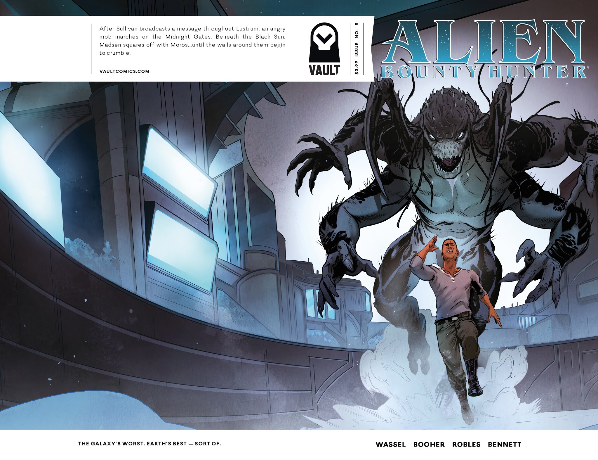Read online Alien Bounty Hunter comic -  Issue #5 - 1