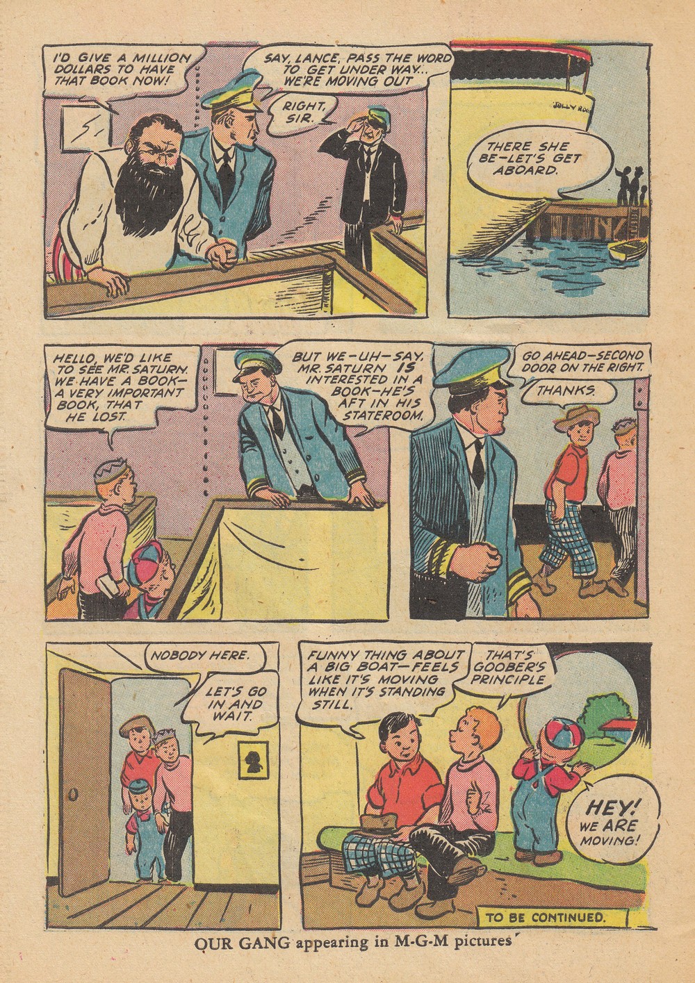 Read online Our Gang with Tom & Jerry comic -  Issue #46 - 50