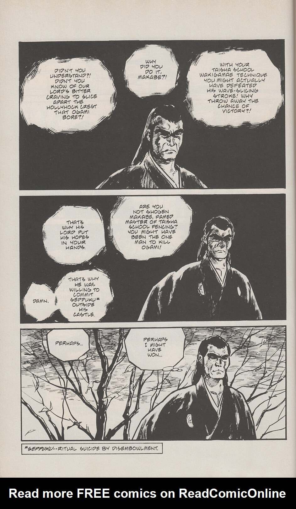 Read online Lone Wolf and Cub comic -  Issue #23 - 32
