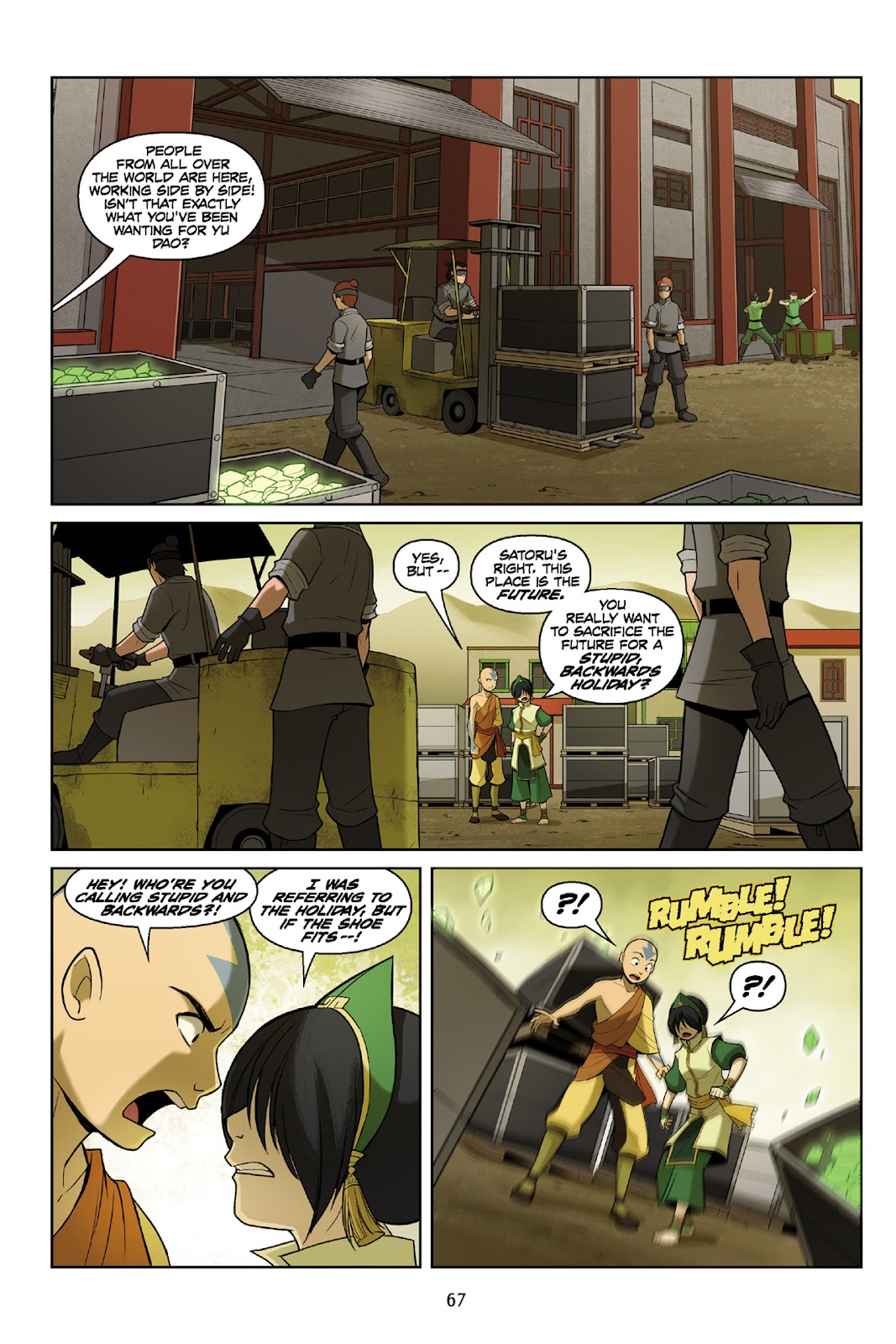 Nickelodeon Avatar: The Last Airbender - The Rift issue Part 1 - Page 67