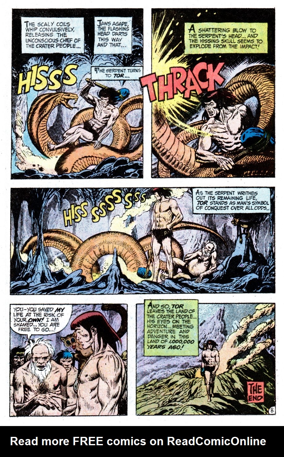 Read online Tor (1975) comic -  Issue #6 - 10