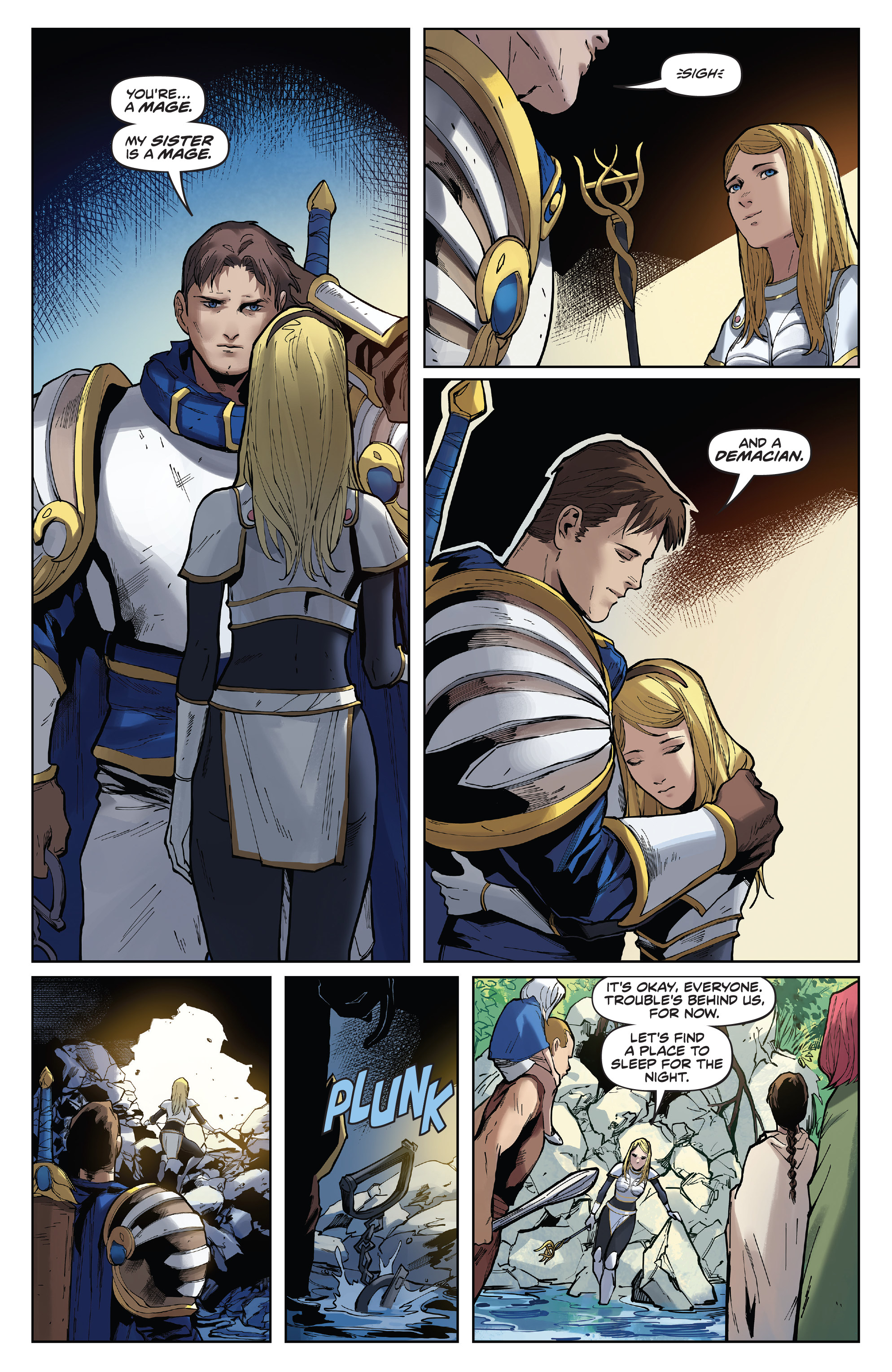 Read online League of Legends: Lux comic -  Issue #5 - 21