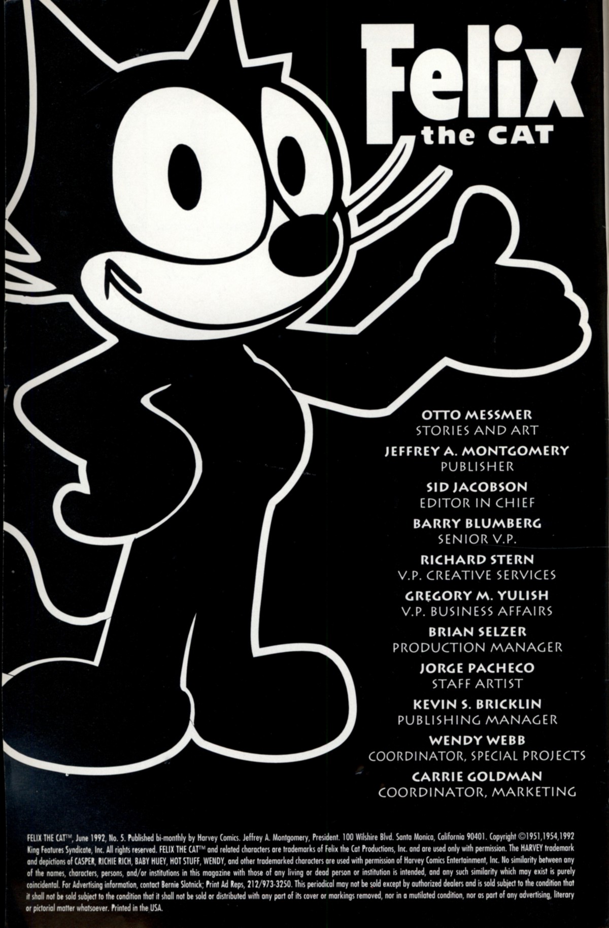 Read online Felix the Cat comic -  Issue #5 - 2