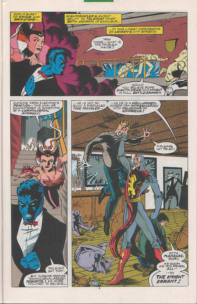 Read online Excalibur (1988) comic -  Issue #60 - 7