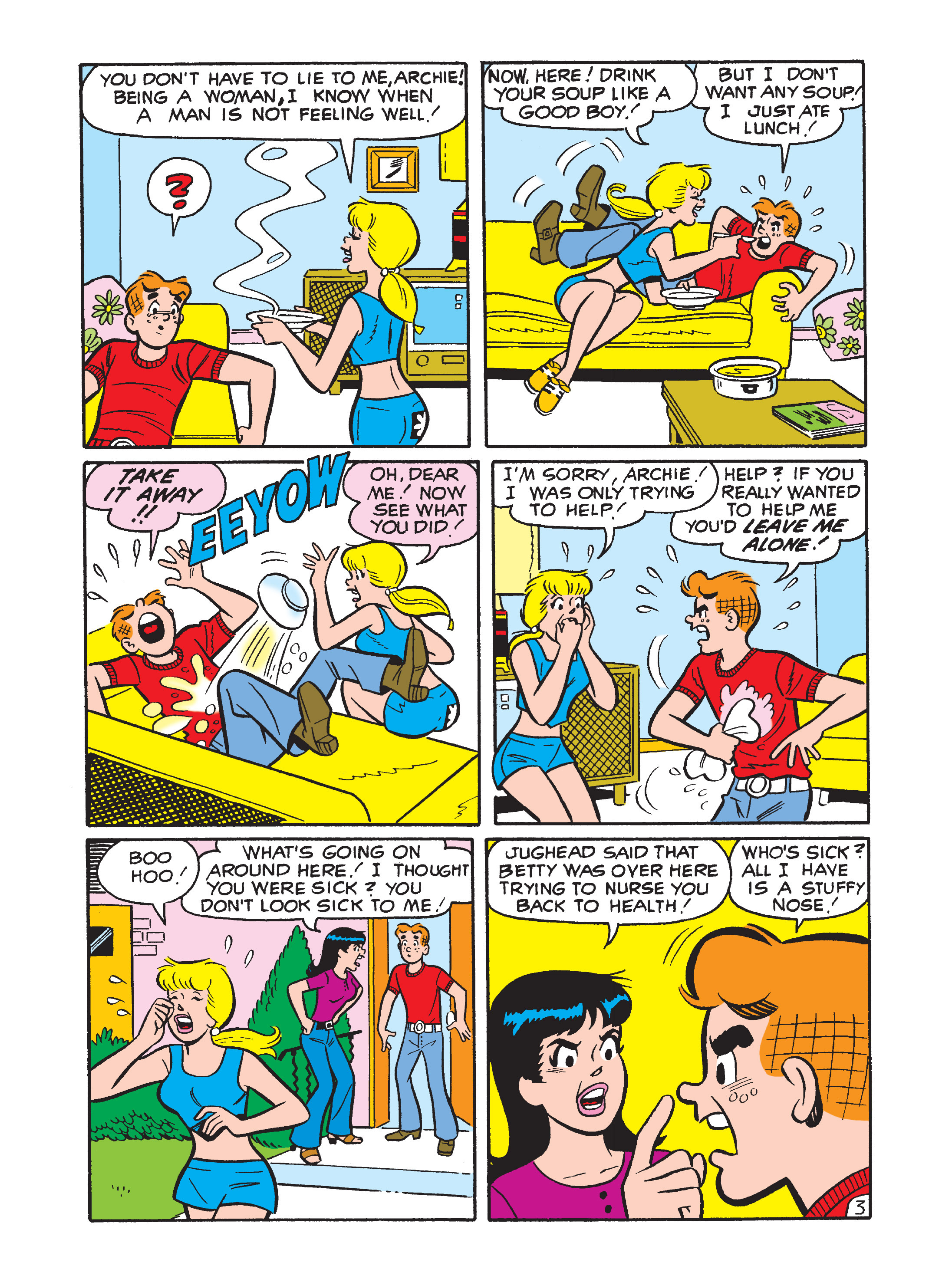 Read online Betty and Veronica Double Digest comic -  Issue #225 - 206