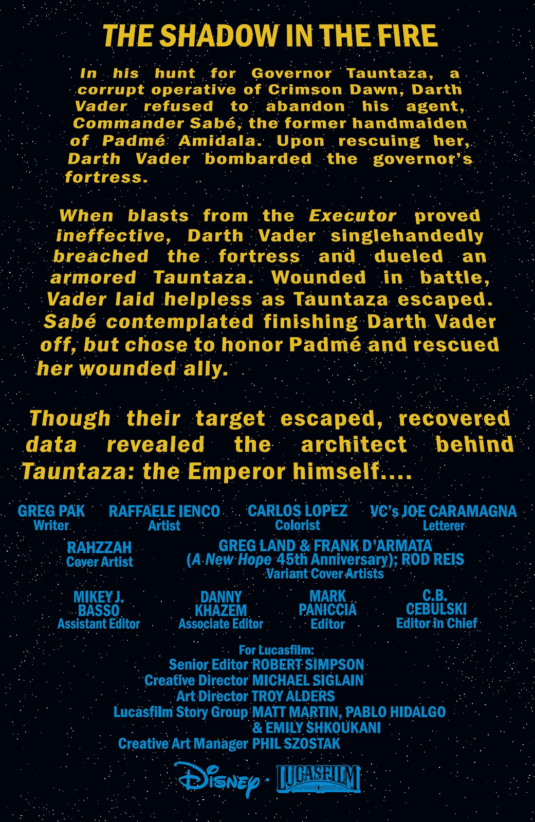 Star Wars: Darth Vader (2020) issue 28 - Page 3
