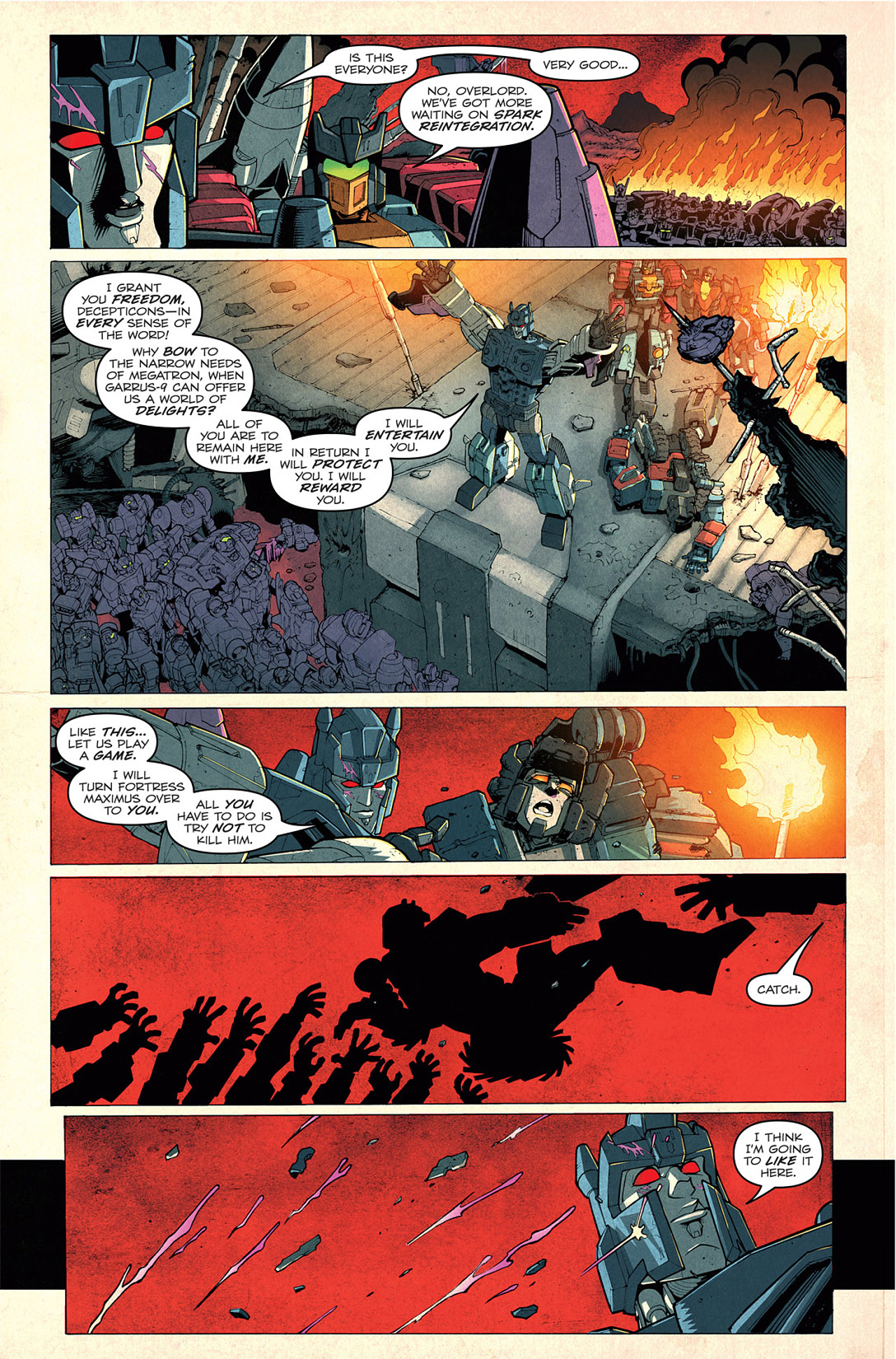 Read online Transformers: Last Stand of The Wreckers comic -  Issue #1 - 10