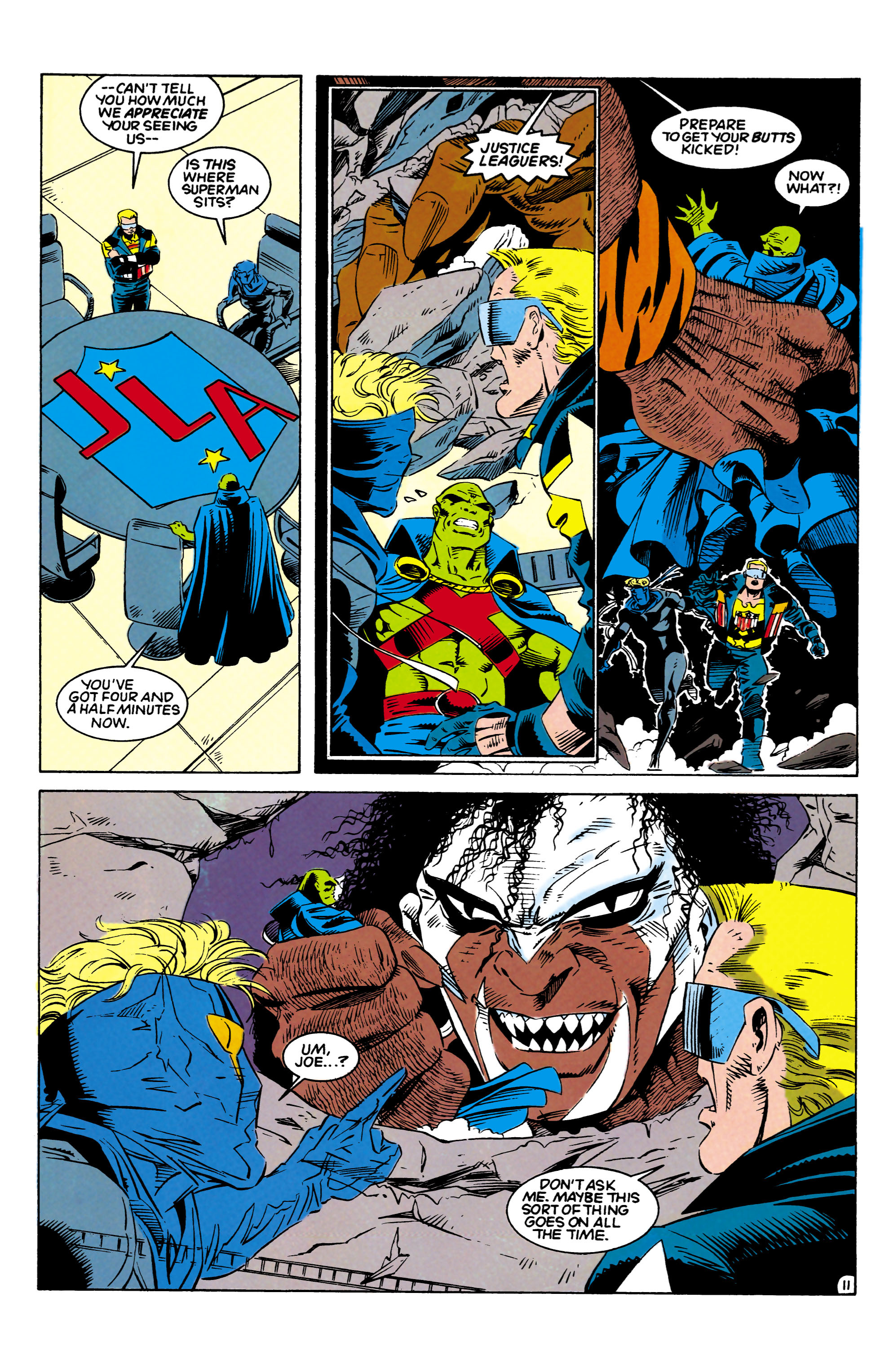 Read online Justice League Task Force comic -  Issue #9 - 12