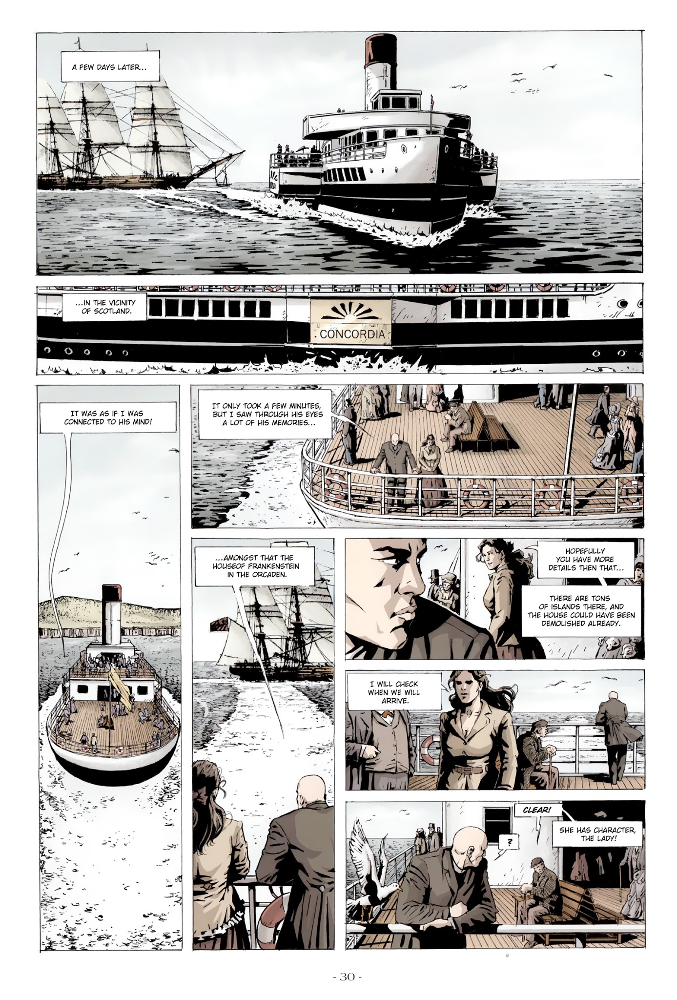 Read online Mister Hyde contre Frankenstein comic -  Issue #2 - 31