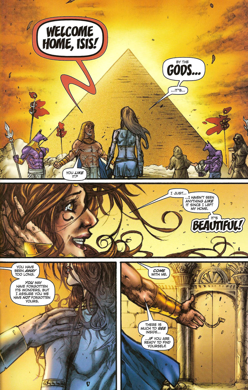 Read online The Legend of Isis comic -  Issue #6 - 21